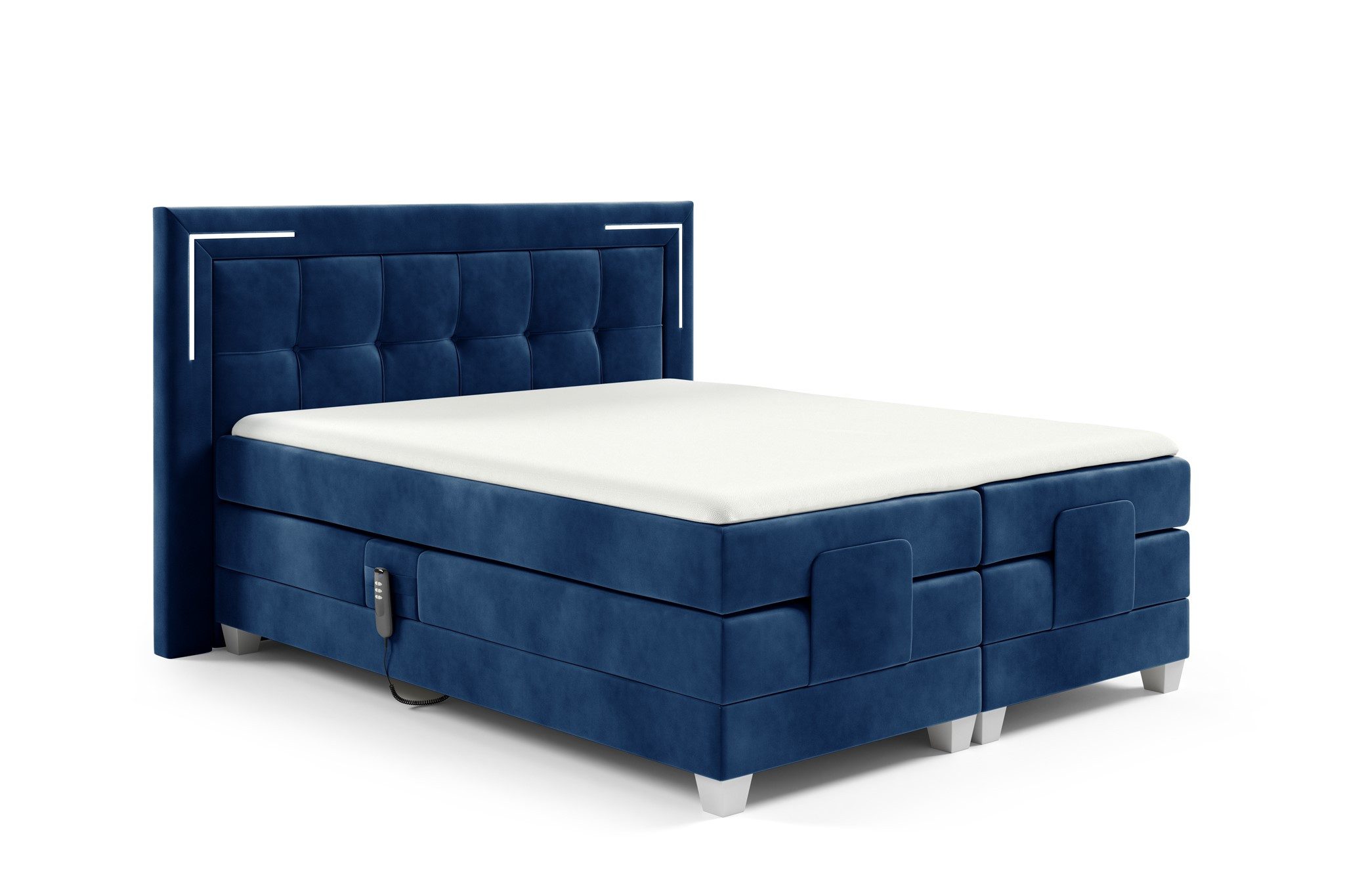Fun Möbel Boxspringbett Schlafzimmerbett DORES Elektrisch günstig online kaufen