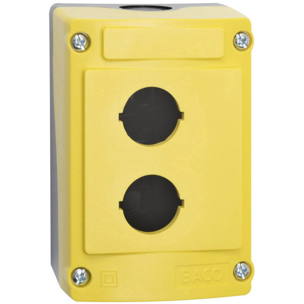 Relais-Modul BACO LBX0200J Leergehäuse 2 Einbaustellen (L x B x H) 107 x 74 x 47.9