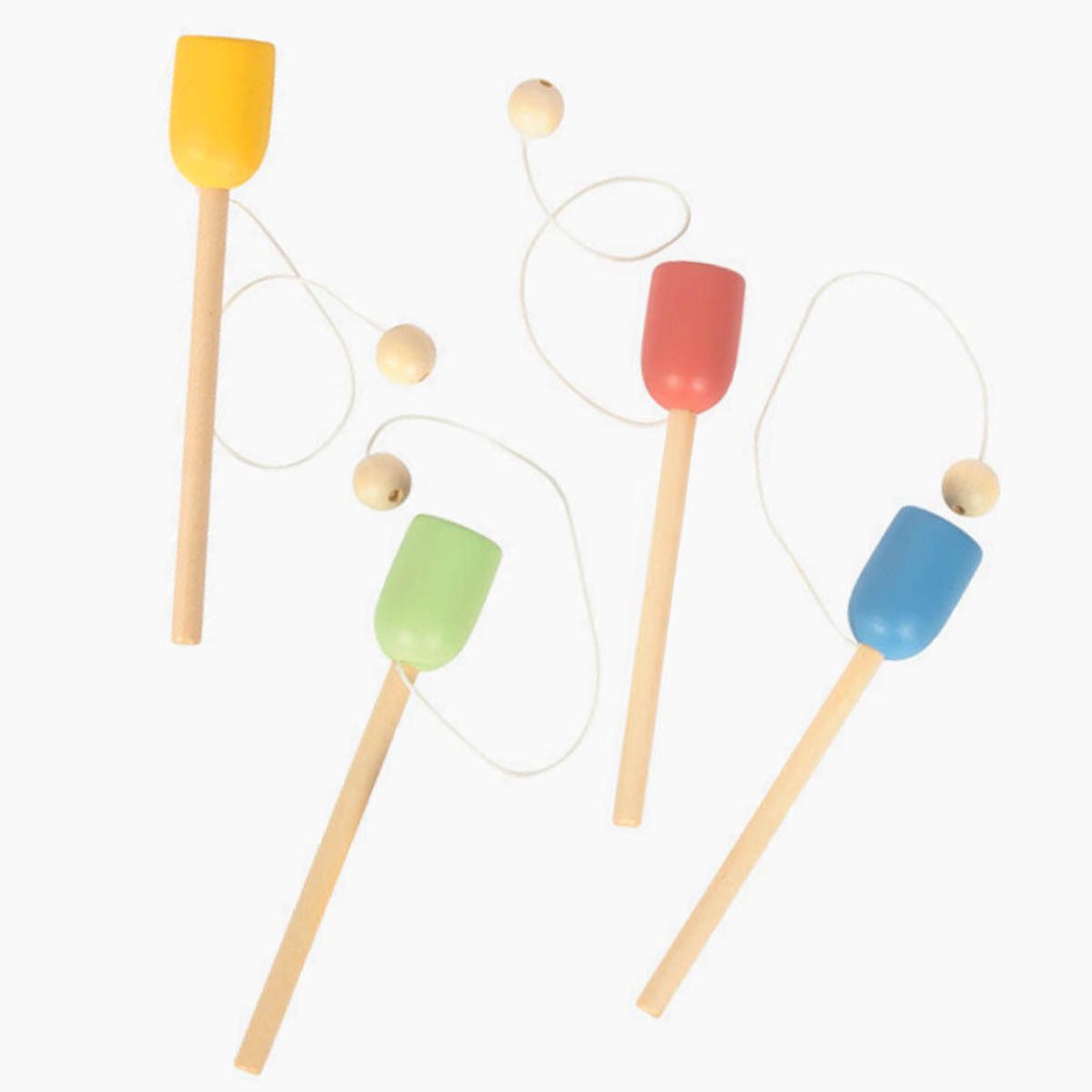 Wurfscheibe Kugelfangspiel-4er-Set