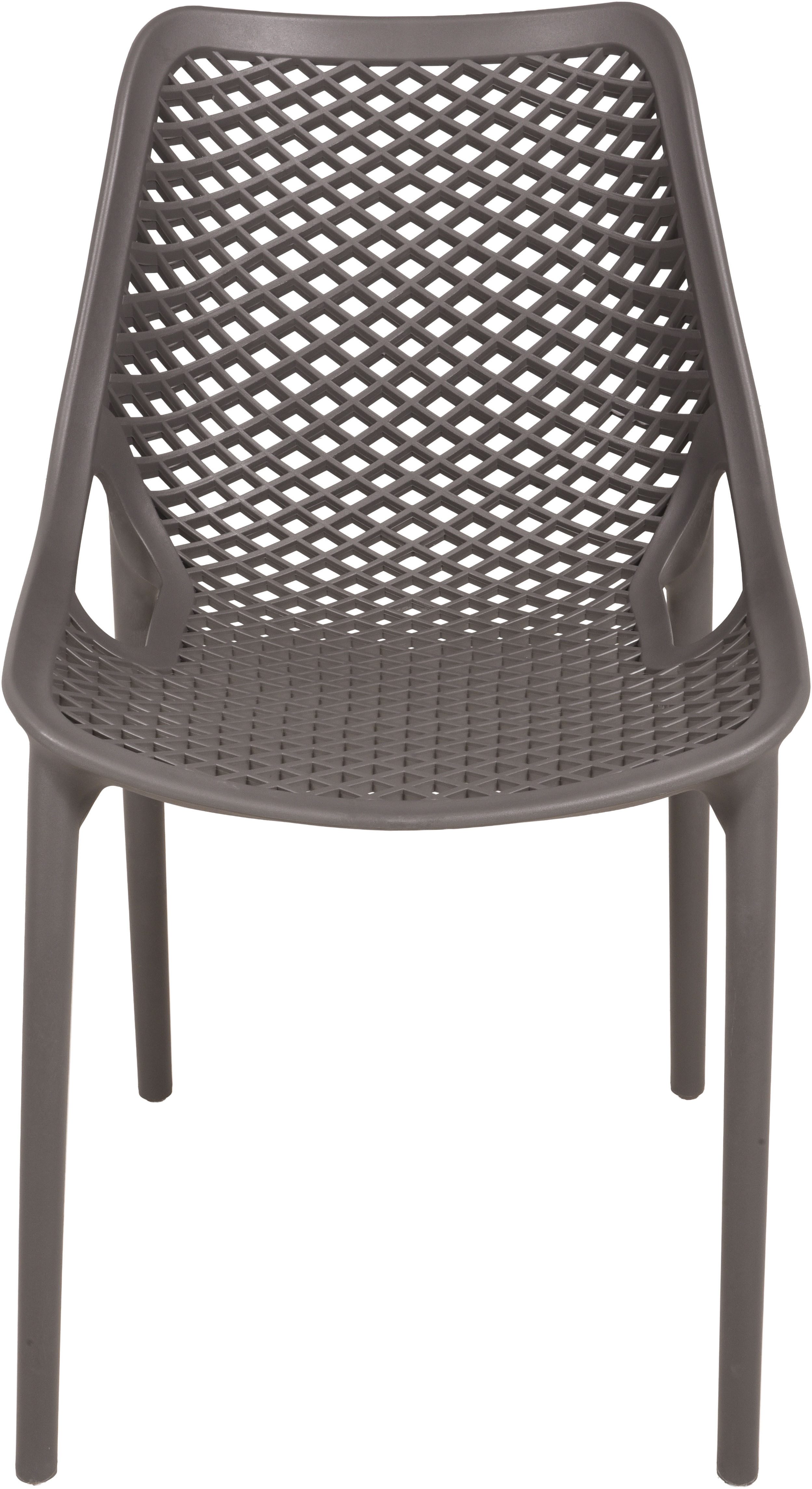 Garden Pleasure Stapelstuhl TEANA (Set, 2 St), gefertigt ohne Verschraubungen