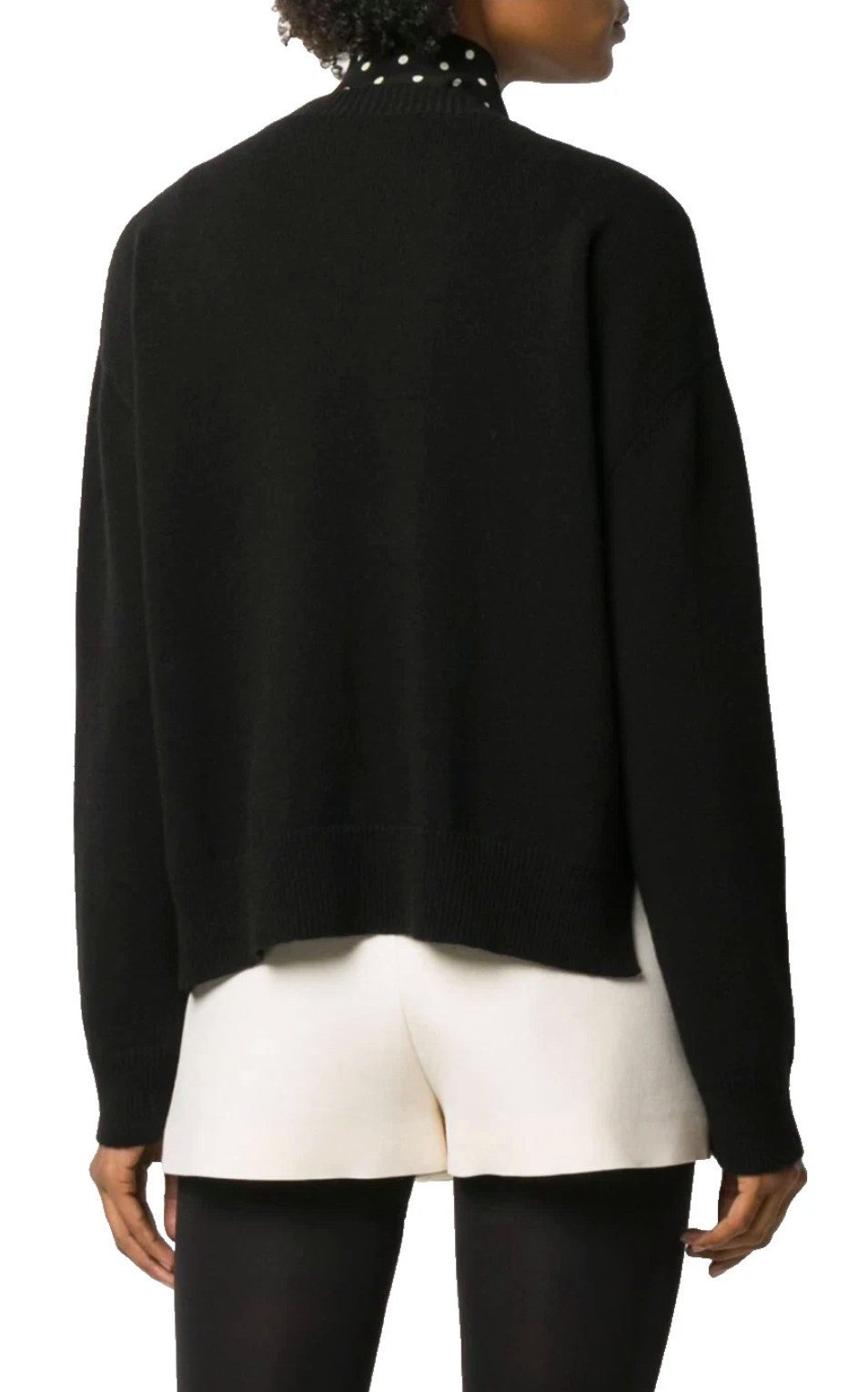 Valentino Strickpullover Pullover Logo Sweater Pulli L Mehrfarbiges „Logo Remake“-Motiv auf der Brust