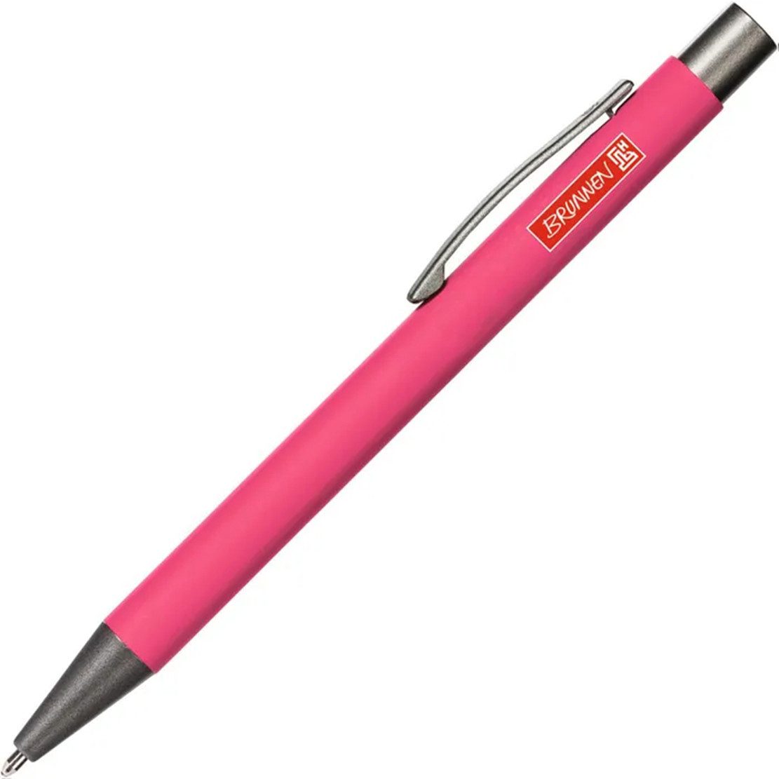 BRUNNEN Kugelschreiber BRUNNEN Kugelschreiber Colour Code - Soft Touch Druckmechanik mit Meta