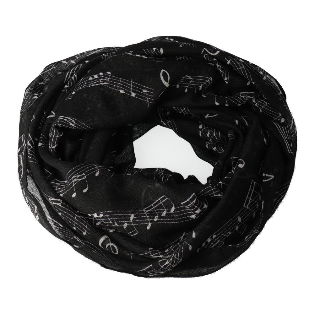 mugesh Schal Rund-Schal Notenzeile groß, für Musikerinnen und Musiker günstig online kaufen