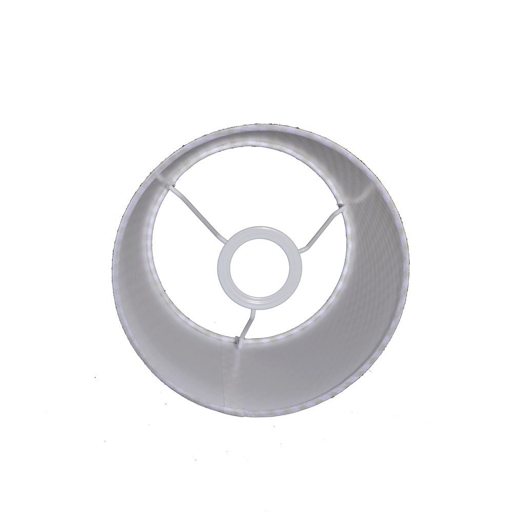 Dirk Davids Leuchten GmbH Lampenschirm Lampenschirm für Tischlampe Rund Oxford Kariert Rot 14-7-12cm, Kariertes Design