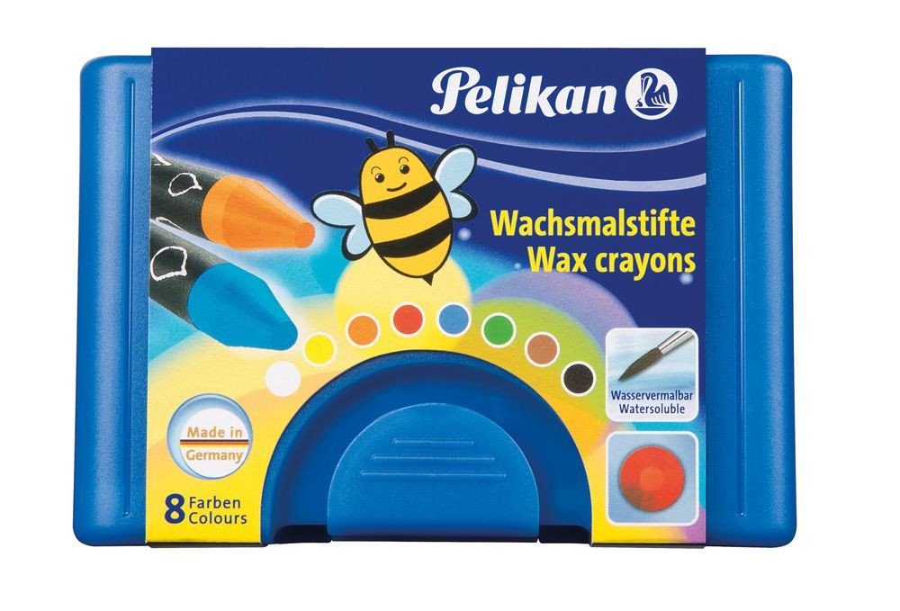 Pelikan Wachsmalstift Pelikan Wachsmaler rund wasservermalbar im
