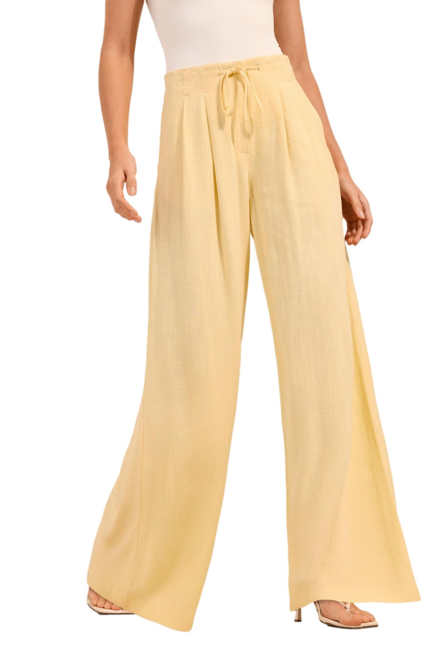 Friends Like These Palazzohose Friends Like These Hose mit superweitem Bein (1-tlg)