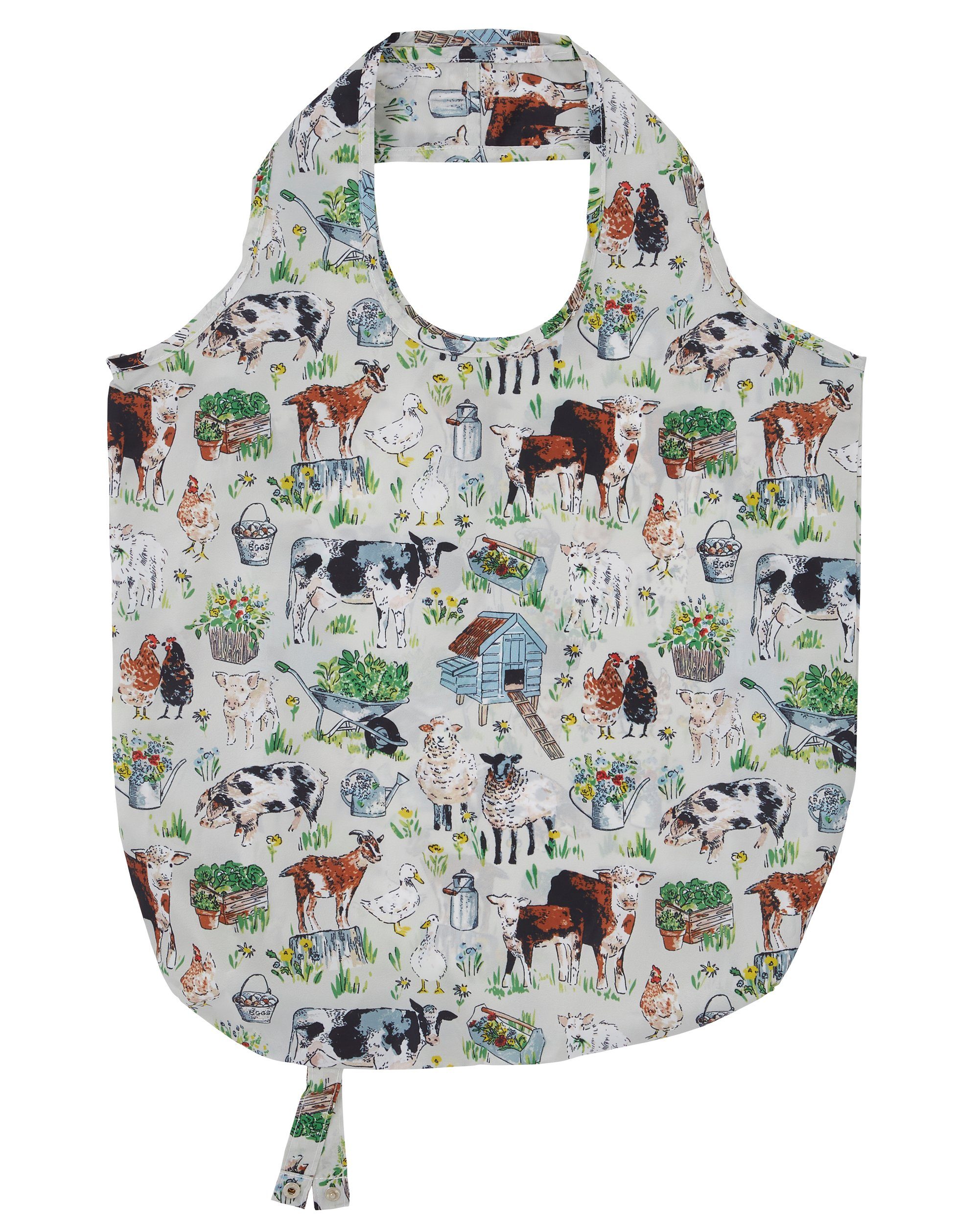 Ulster Weavers Einkaufsbeutel Portman Farm, faltbare Einkaufstasche incl. Tragegriffe ca.46x61cm Roll-up-Tasche