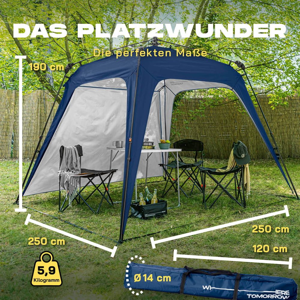 Lumaland Pavillon aufgebaut in unter 2 günstig online kaufen