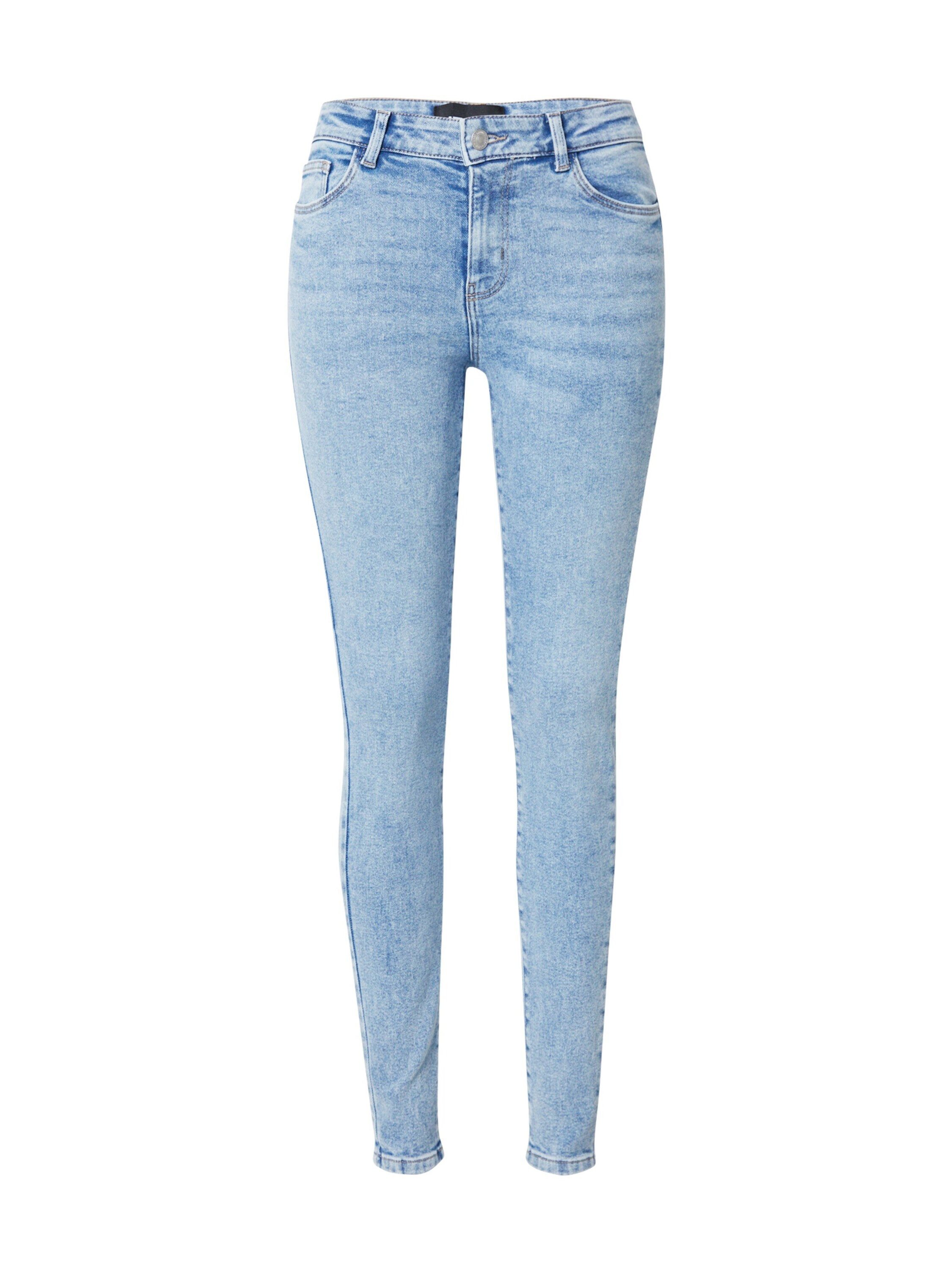 pieces Skinny-fit-Jeans PCDANA MW SKINNY JEANS günstig online kaufen