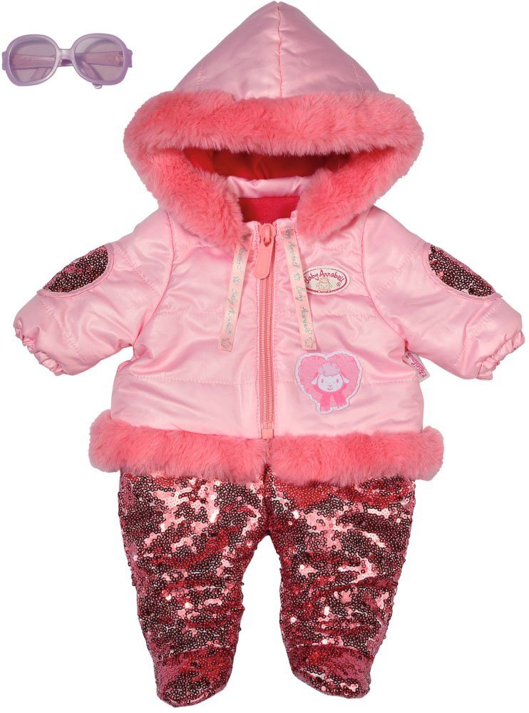 Baby Annabell Puppenkleidung Deluxe 2-tlg) cm Winter, (Set, 43