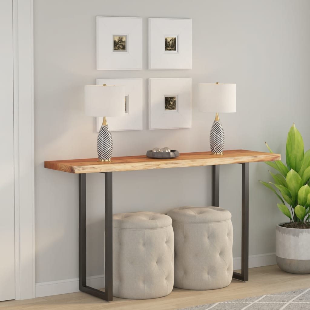 vidaXL Tischplatte 180 x 40 x 25 cm Tischplatte 180x40x2,5cm Rechteckig Massivholz Akazie