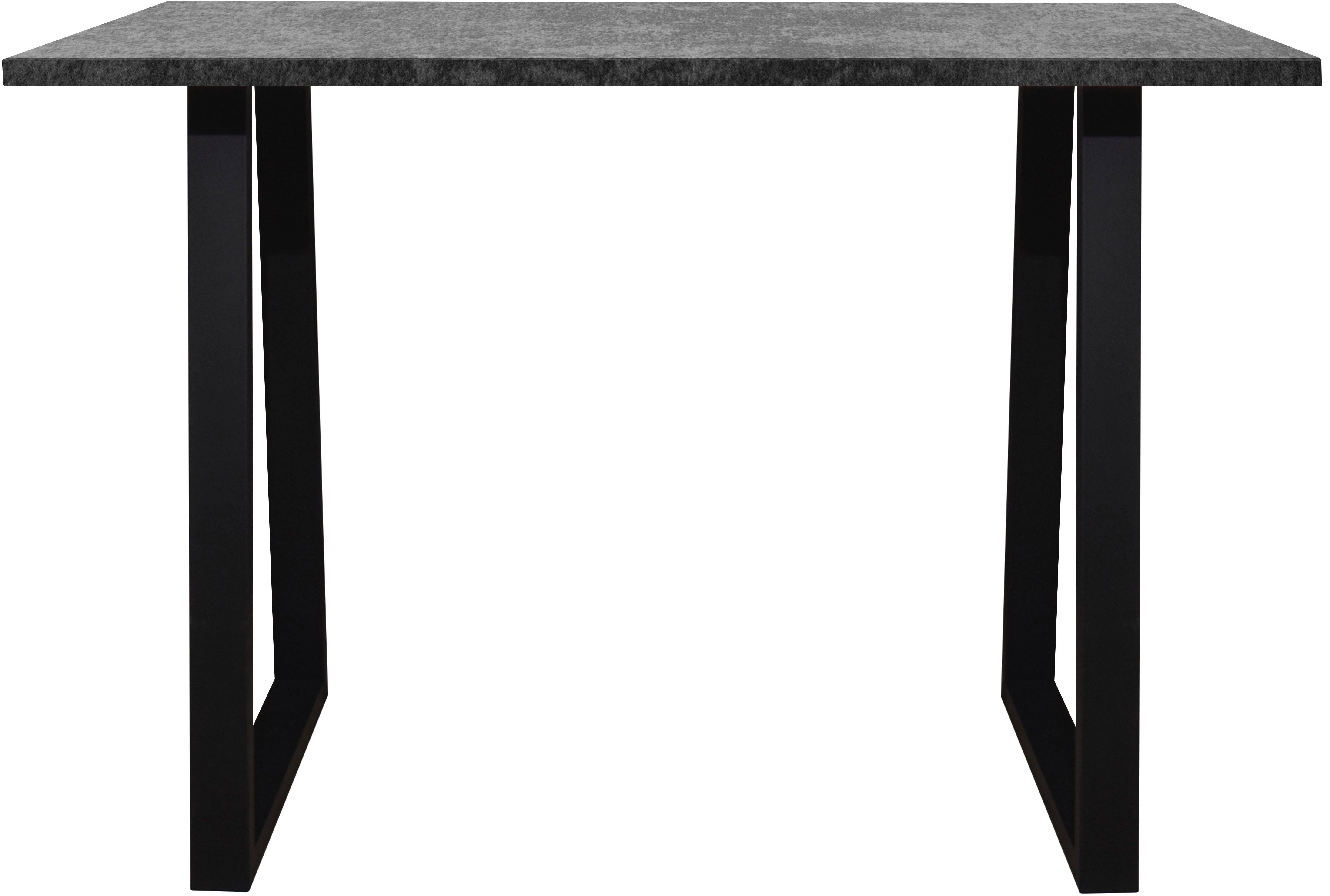 Mäusbacher Tresentisch Bartresentisch Metall, Bartresentisch Metallgestell, Höhe 109 cm