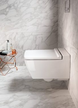 GEBERIT WC-Sitz Xeno², WC-Sitz mit Absenkautomatik und Quick-Release-Scharnieren - Weiß