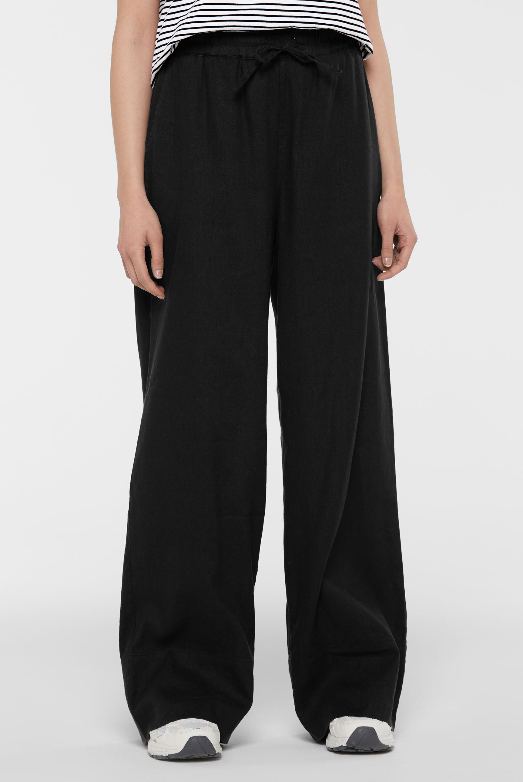 SENSES.THE LABEL Schlupfhose mit Elastikbund und Kordel
