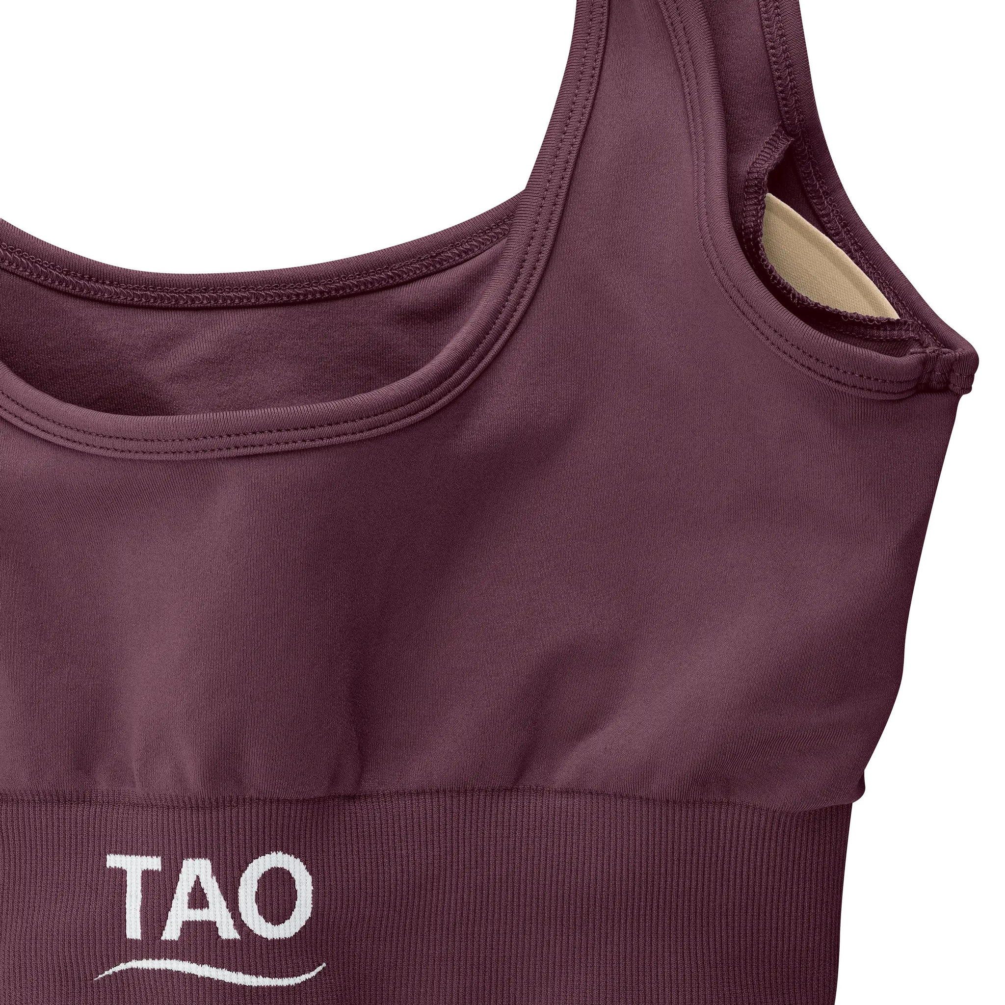 TAO Sport-Bustier CLASSIC Functional Bustier Optimal für Yoga, Pilates, Fitness und Freizeit
