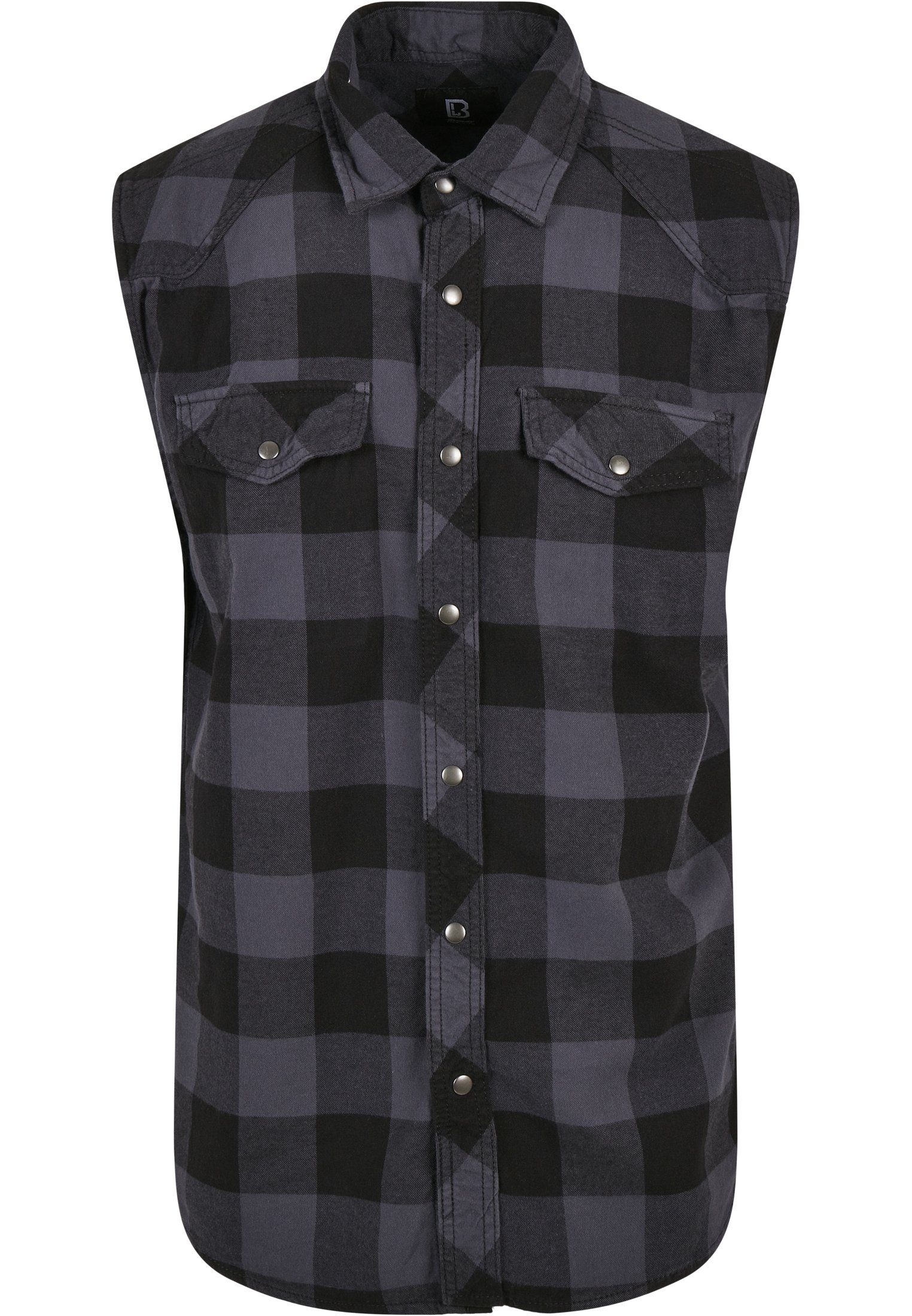 Brandit Jerseyweste Herren Checkshirt Sleeveless (1-tlg), Dauerhafte  Formstabilität