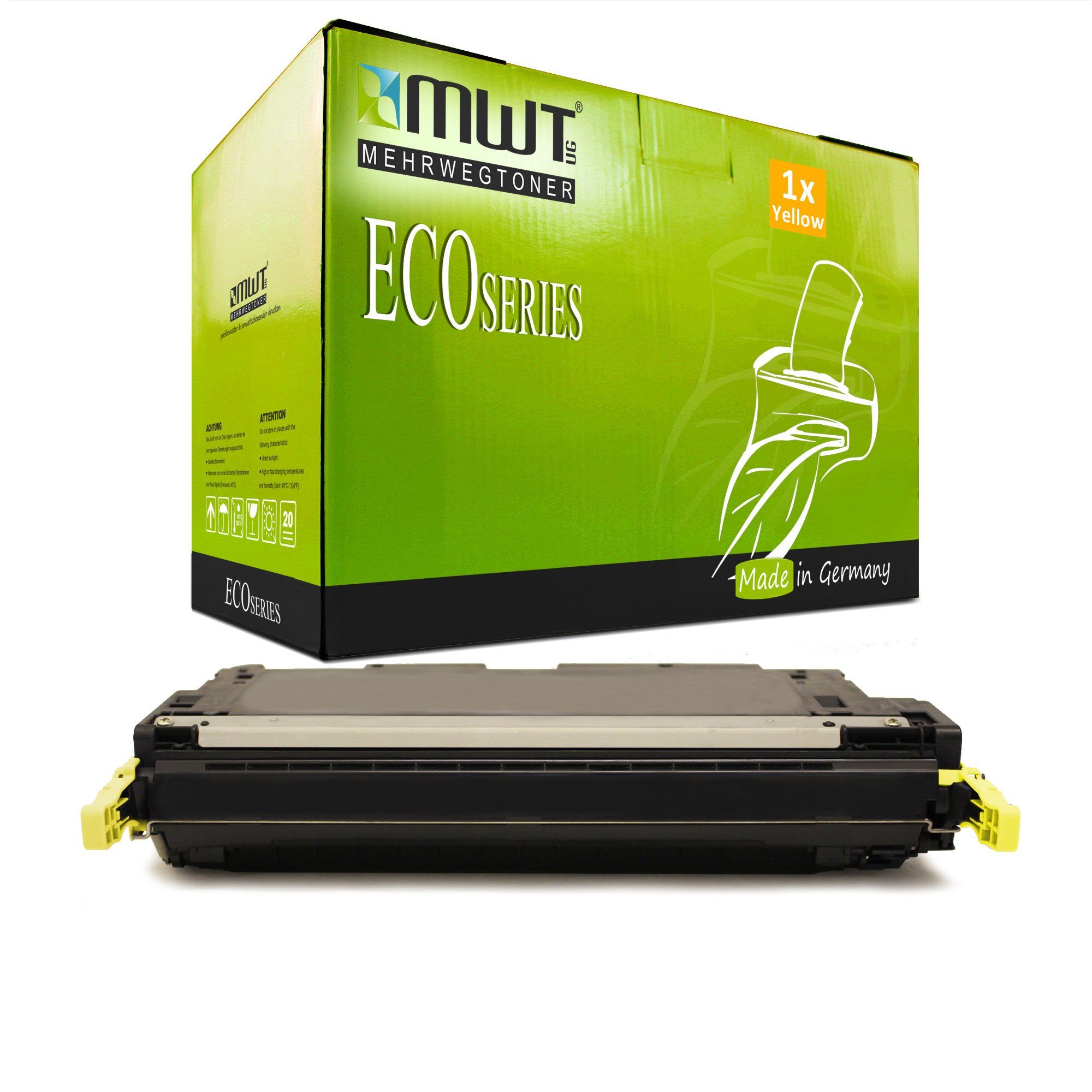 ersetzt CB402A Mehrwegtoner 642A Yellow Tonerkartusche HP LJ CP4005 Toner für