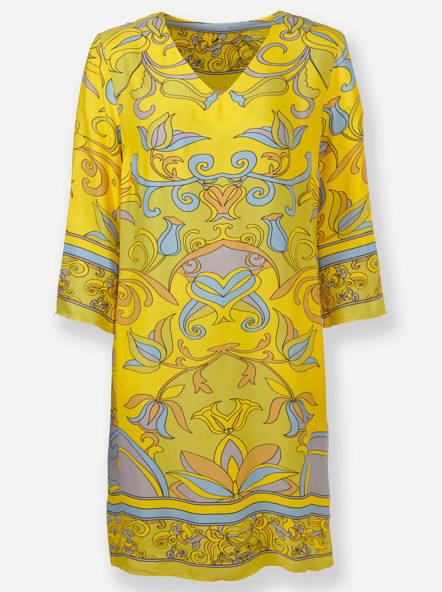 heine Etuikleid Druck-Kleid 3/4-Arm