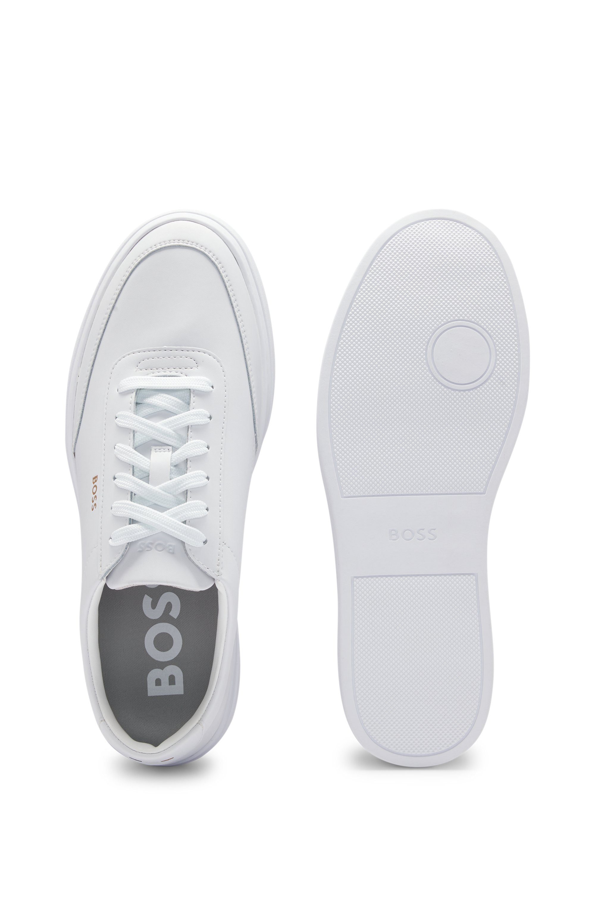 BOSS Kieran Sneaker, Freizeitschuh, Halbschuh, Schnürschuh in klassischer O günstig online kaufen