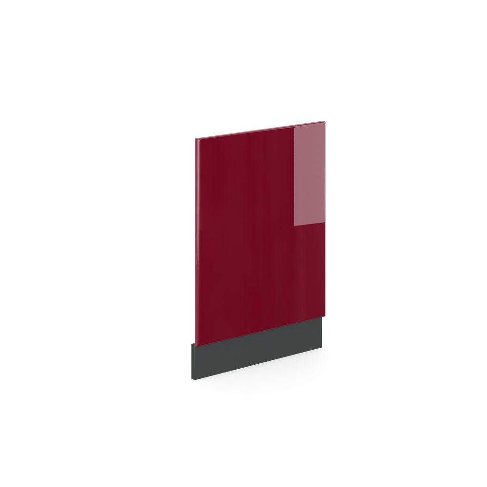 Vicco Frontblende R-Line, Rot/Anthrazit, 45 cm ohne Arbeitsplatte