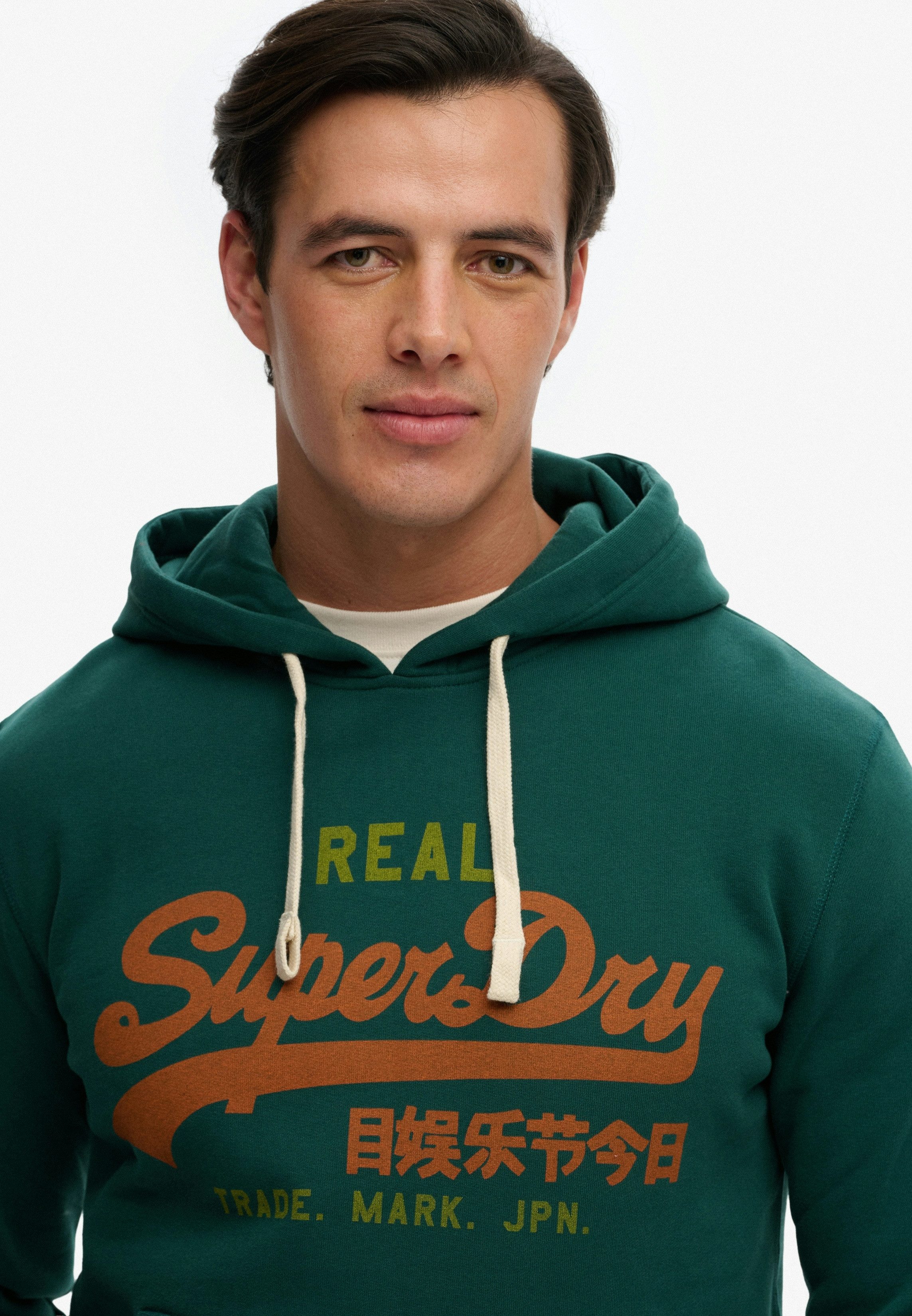 Superdry Kapuzensweatshirt VL CLASSIC HOOD mit klassischem Vintage-Logo Print – Bild 4 von 5