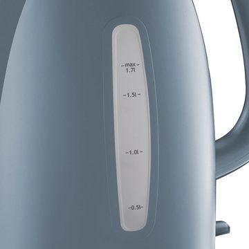 RUSSELL HOBBS Wasserkocher Textures Grey 21274-70, 1,7 l, 2400 W