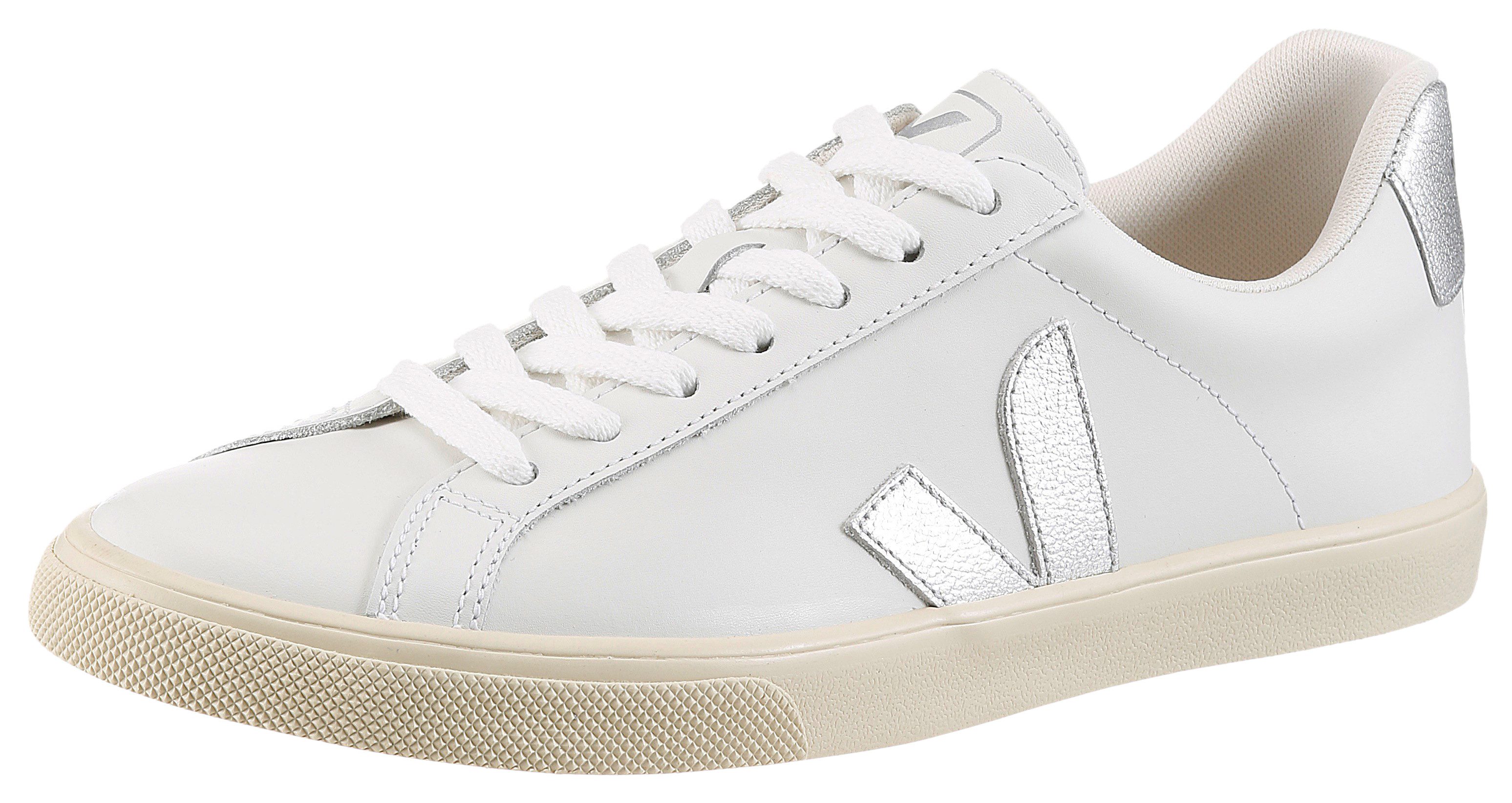 VEJA Esplar Sneaker Freizeitschuh, Halbschuh, Schnürschuh mit modischem Kontrastbesatz