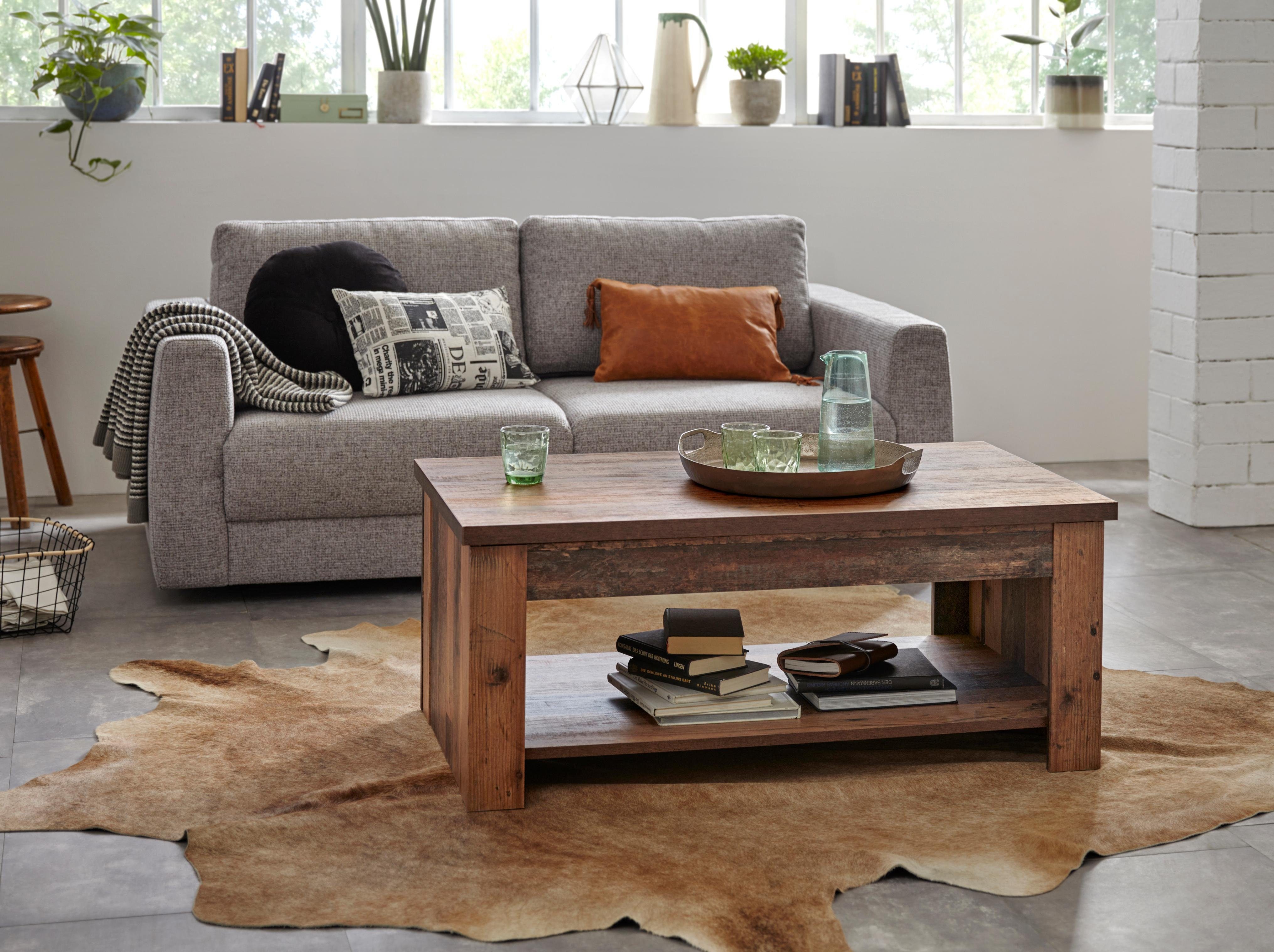 Forte Couchtisch Clif Mit Funktion Hohenverstellbar Auf 67 7