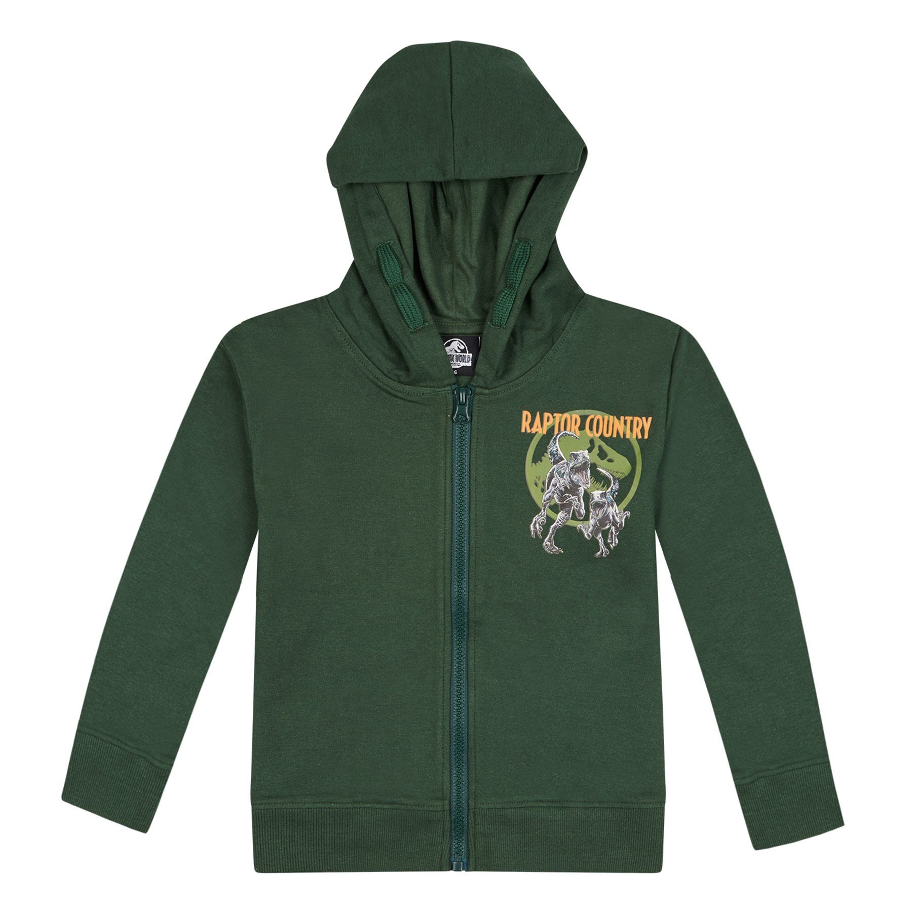 ONOMATO! Kapuzensweatjacke Jurassic World Sweat-Jacke Hoodie-Jacke Kapuze Kapuzenjacke