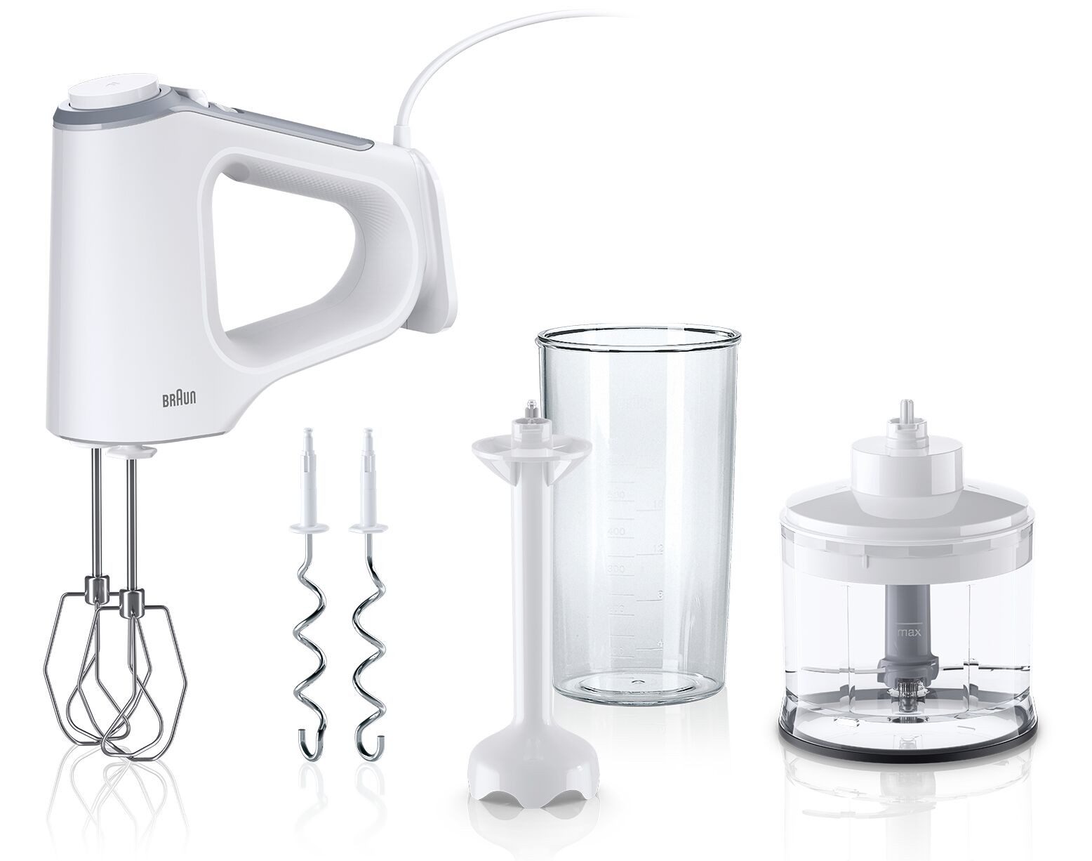 Braun Handmixer MultiMix HM 3235, 550 W