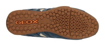 Geox UOMO SNAKE B Slip-On Sneaker Slipper, Freizeitschuh, Schlupfschuh mit stylischem Muster