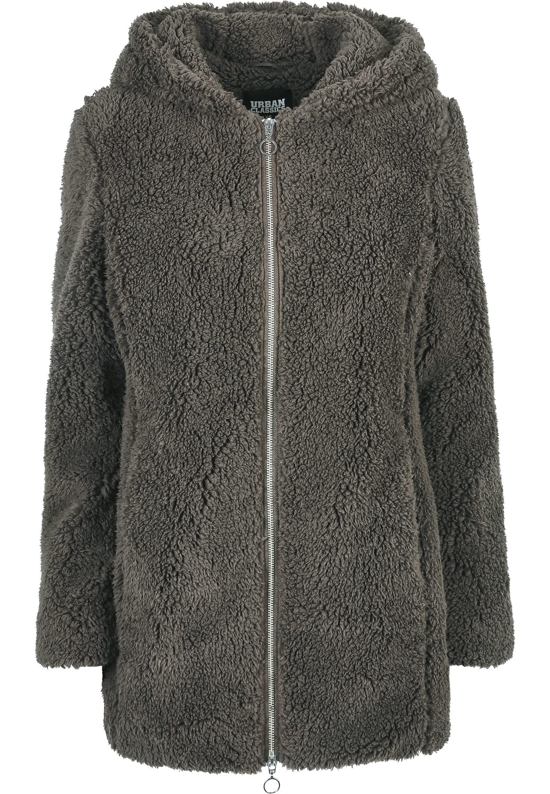 URBAN CLASSICS Langmantel Urban Classics Damen Ladies Sherpa Jacket günstig online kaufen