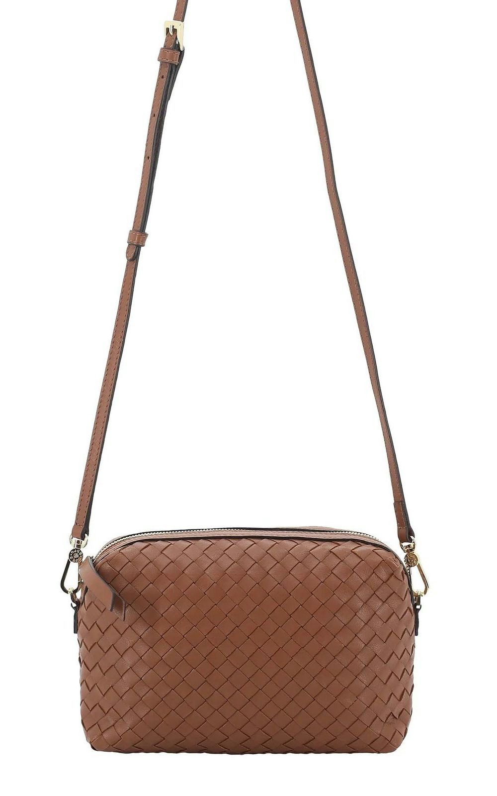 Abro Schultertasche Crossbody Bag Kaia, aus echtem Lammleder