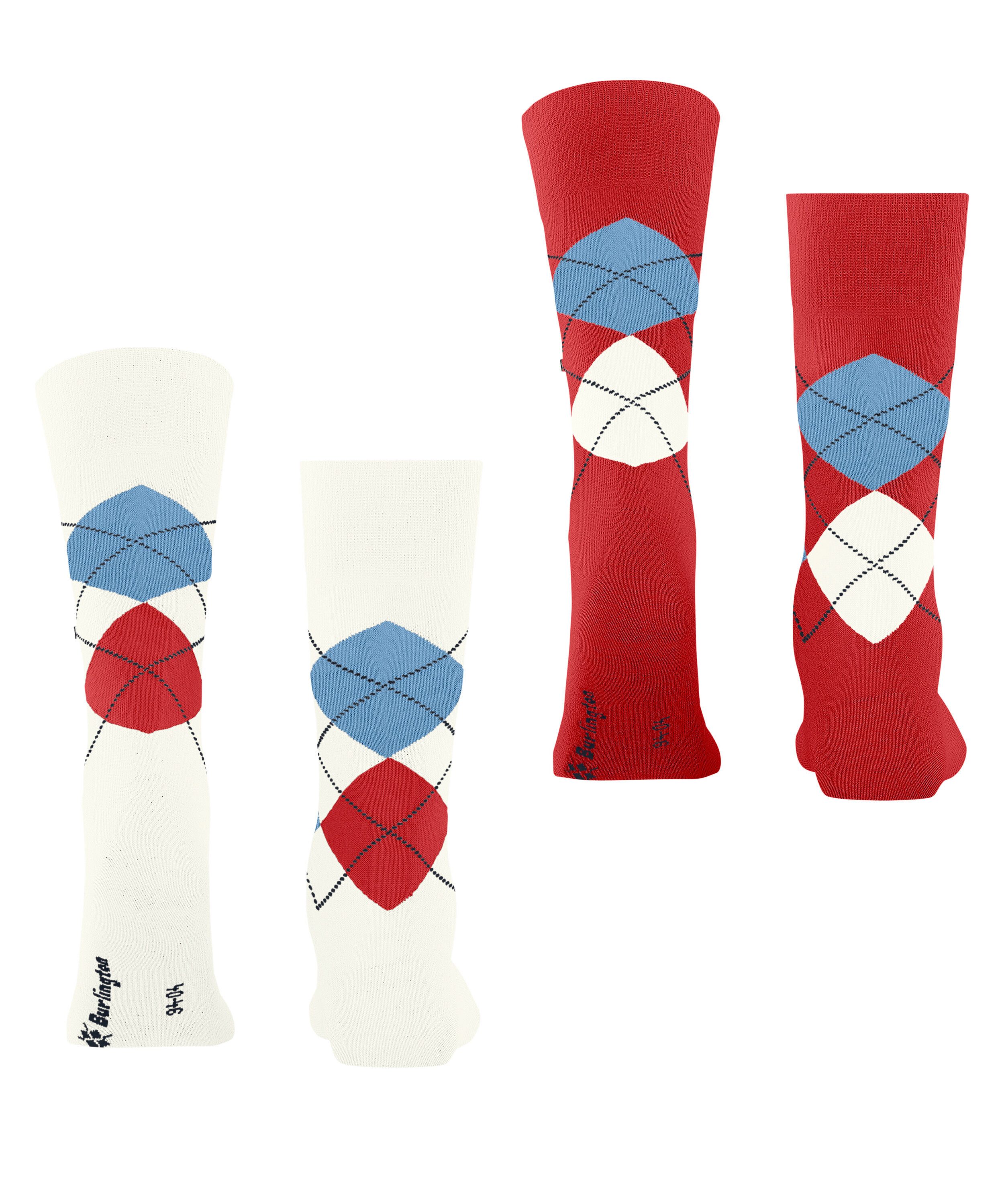 Burlington Socken Everyday Argyle (2-Paar)
