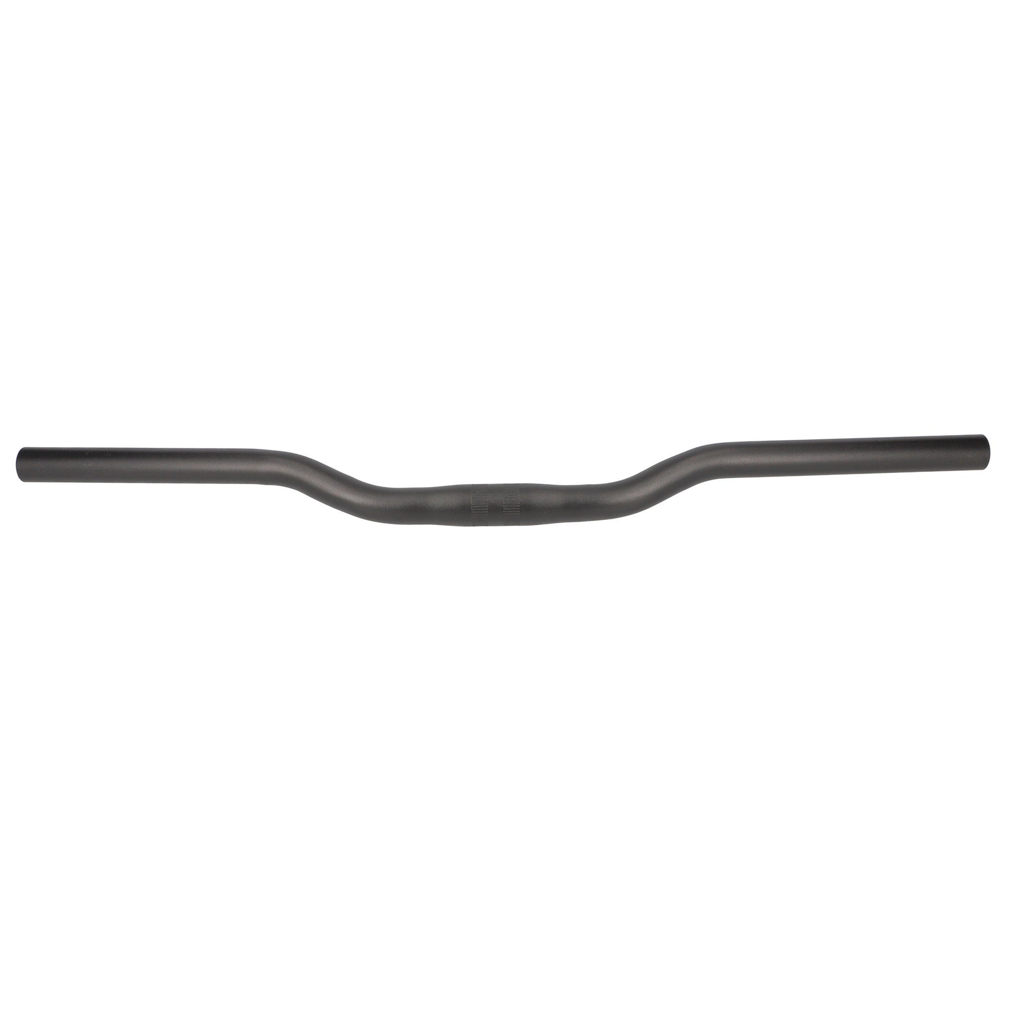 Fahrradlenker Lenker 25 4 Riser schwarz Stahl schwarz 600 180 40