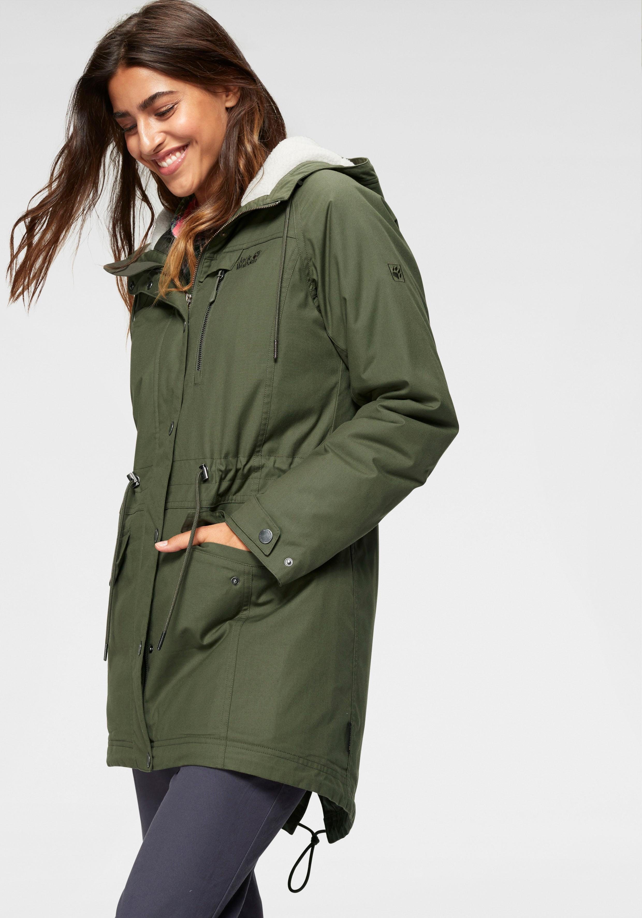 winterparka damen grün jack wolfskin winterparka damen grün jack wolfskin