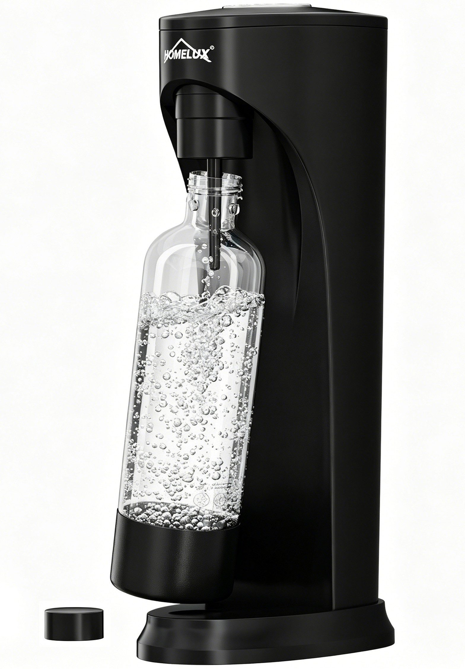 HOMELUX Wassersprudler Sprudelwasser Maschine Mit 1 PET-Flaschen Bpa-Frei,ohne CO2 Zylinder, (Set, Sprudelwasser Maschine,PET-Flasche), Soda Maker, Wasser Sprudel GeräT, Water Carbonator