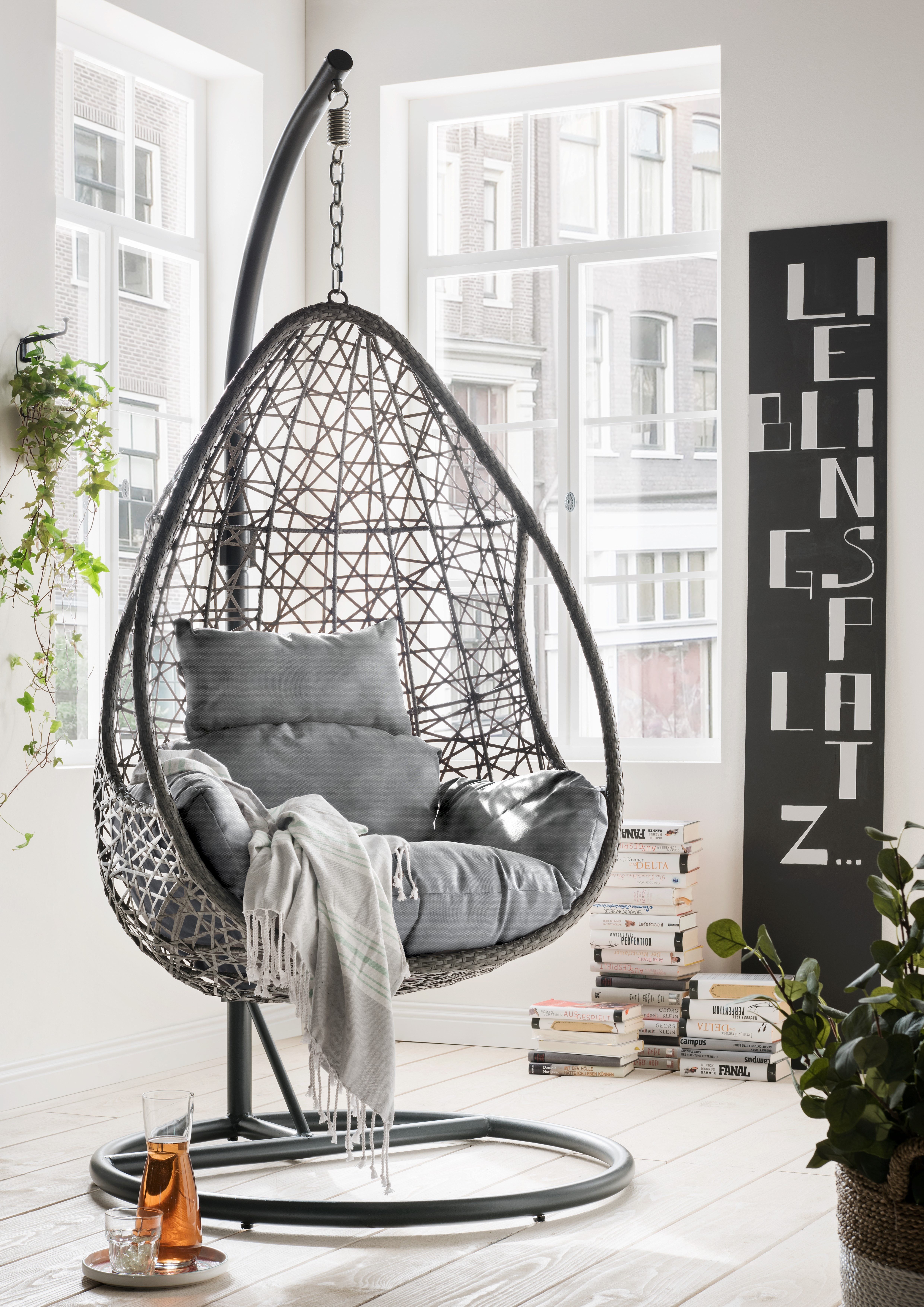 Destiny Hängesessel COCO DROP, inkl. Gestell, mit Auflagen für Sitz- und Rü günstig online kaufen