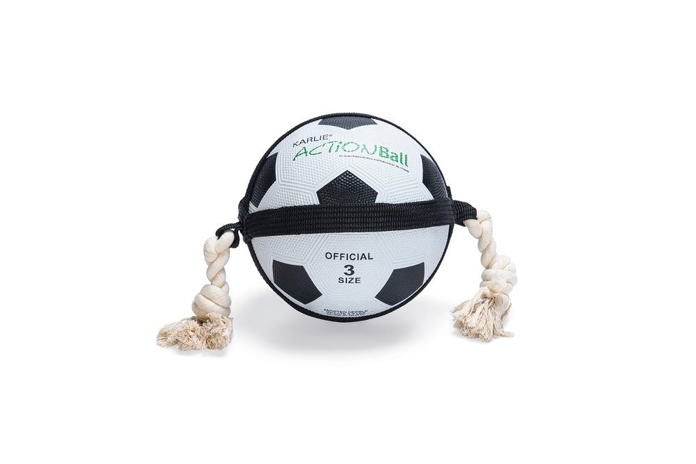 Tierball Karlie ACTION BALL Fußball Größe: 12,5 cm