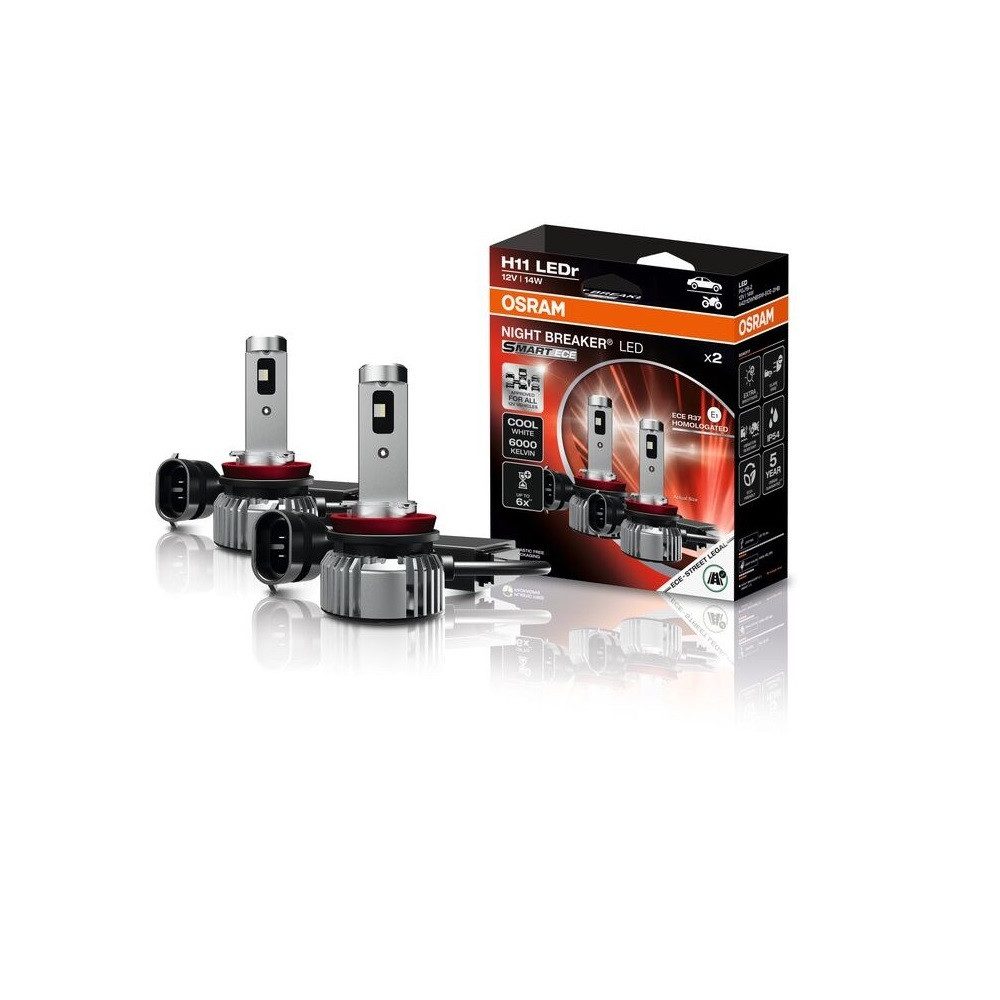 Osram KFZ-Ersatzleuchte H11 NIGHT BREAKER LED SMART ECE StVZO-Konforme LED 2St. OSRAM