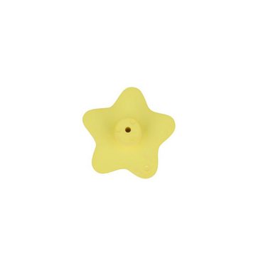 Möbelbeschlag Möbelknopf Kinderzimmerknopf Modell Stern Gelb