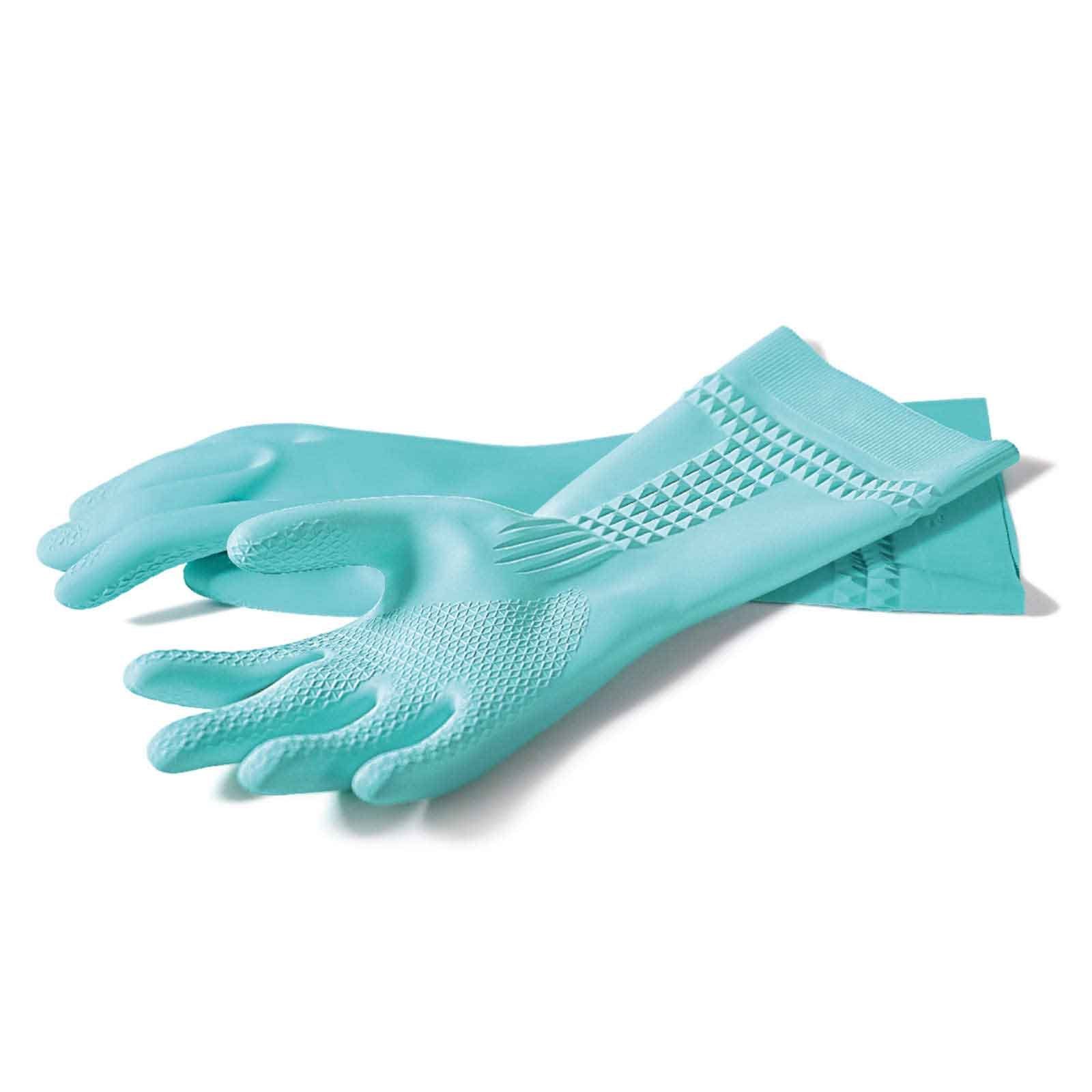 Spülhandschuhe Hände, Latexhandschuhe (Spar-Set) Putzhandschuhe SPONTEX Zarte Haushaltshandschuhe Spontex