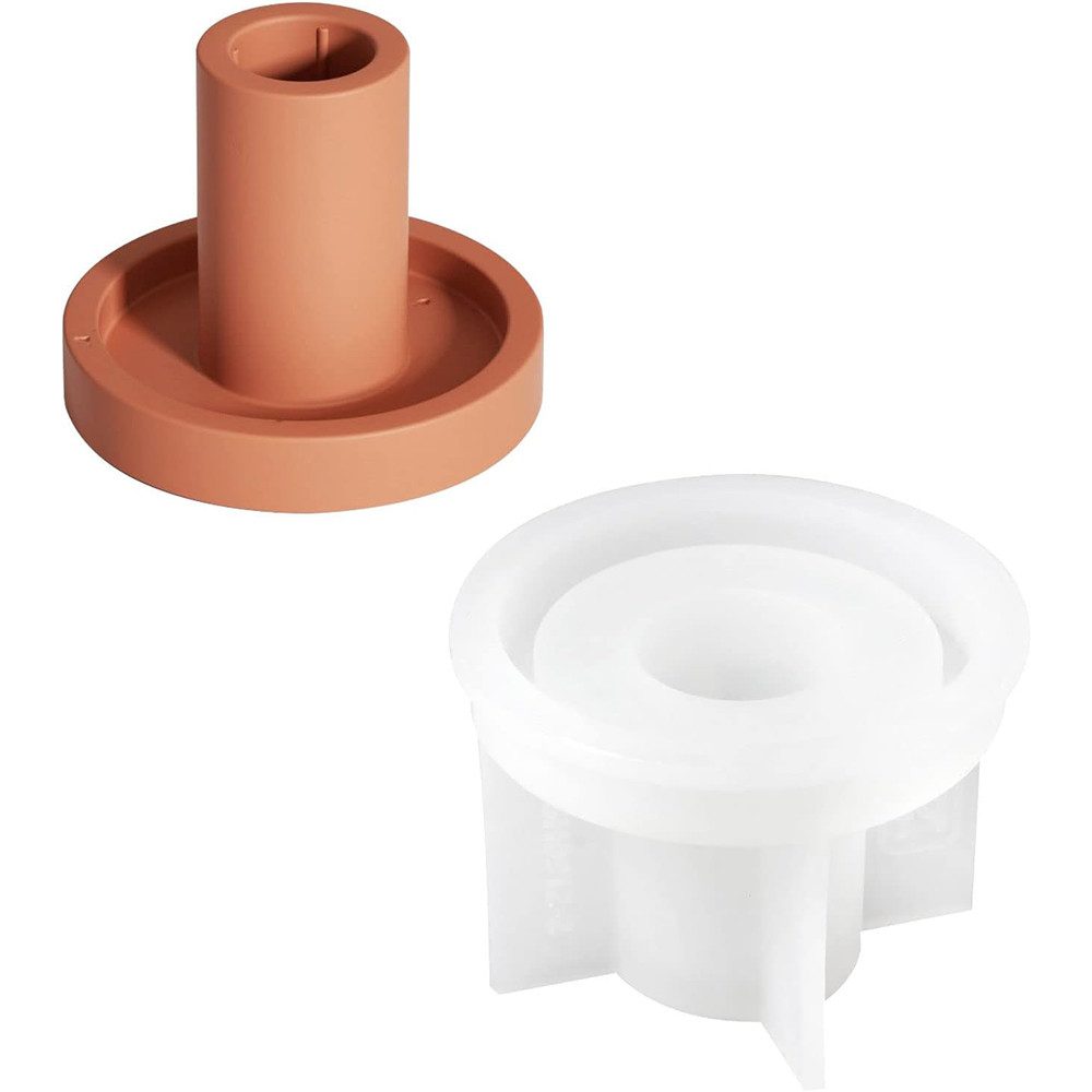 Coonoor Formkerze Kerzenhalter Silikonform, DIY Kerzenhalter-Gießform,Model günstig online kaufen