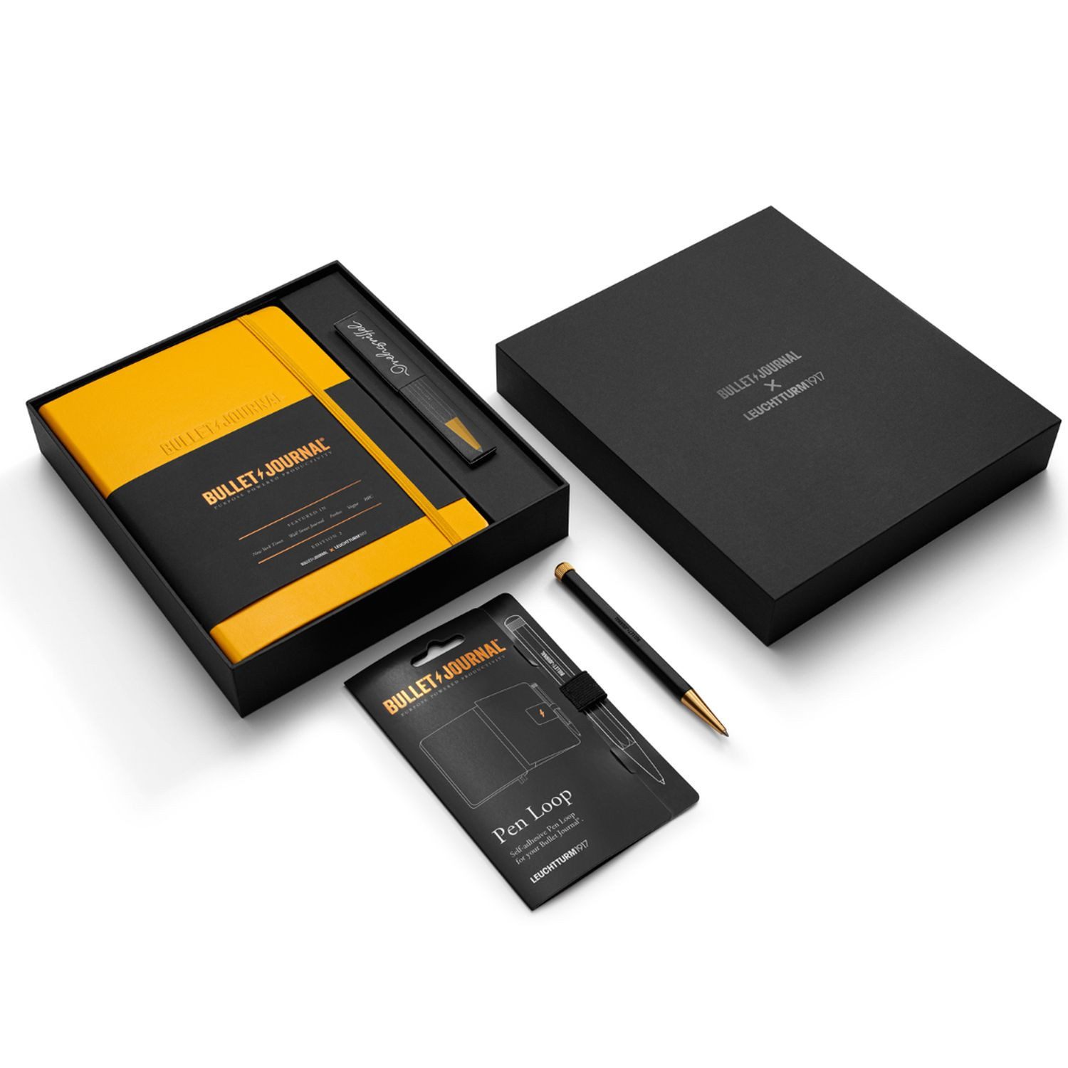 Leuchtturm1917 Notizbuch Bullet Journal Yellow Collectors Set