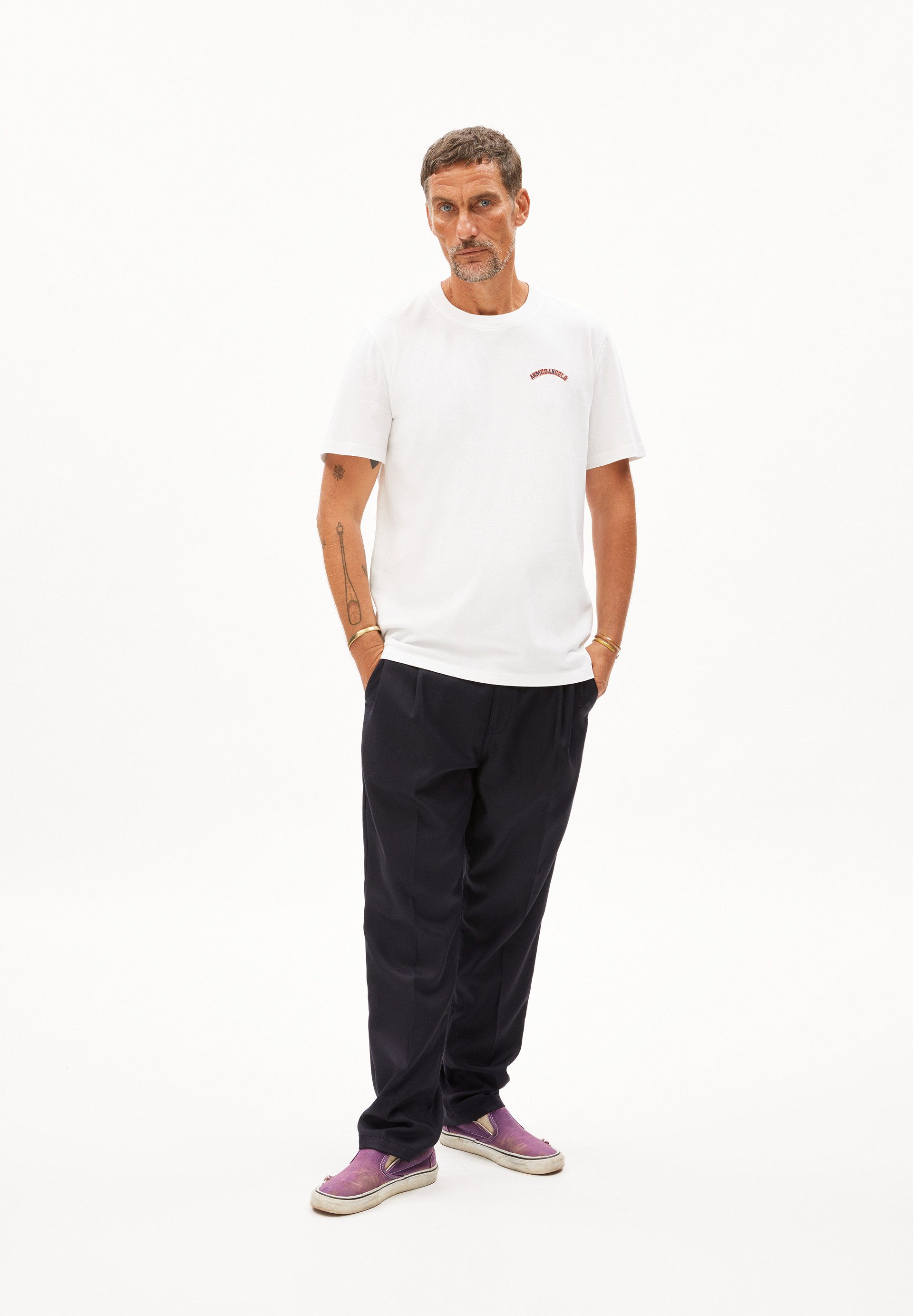 Armedangels Print-Shirt MAARKOS ARMEDANGELS Relaxed Fit
