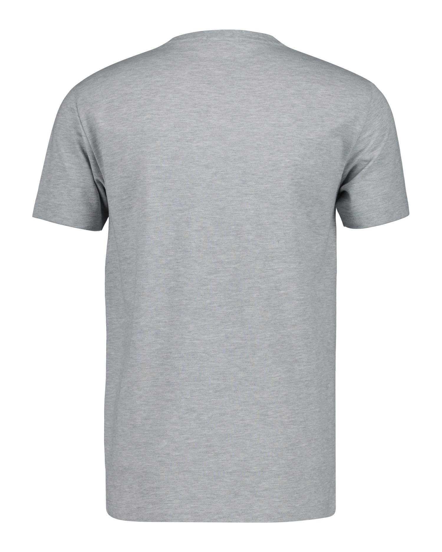 Gant T-Shirt SLIM PIQUE SS T-SHIRT aufgestickte GANT-Wappengrafik auf der Brust