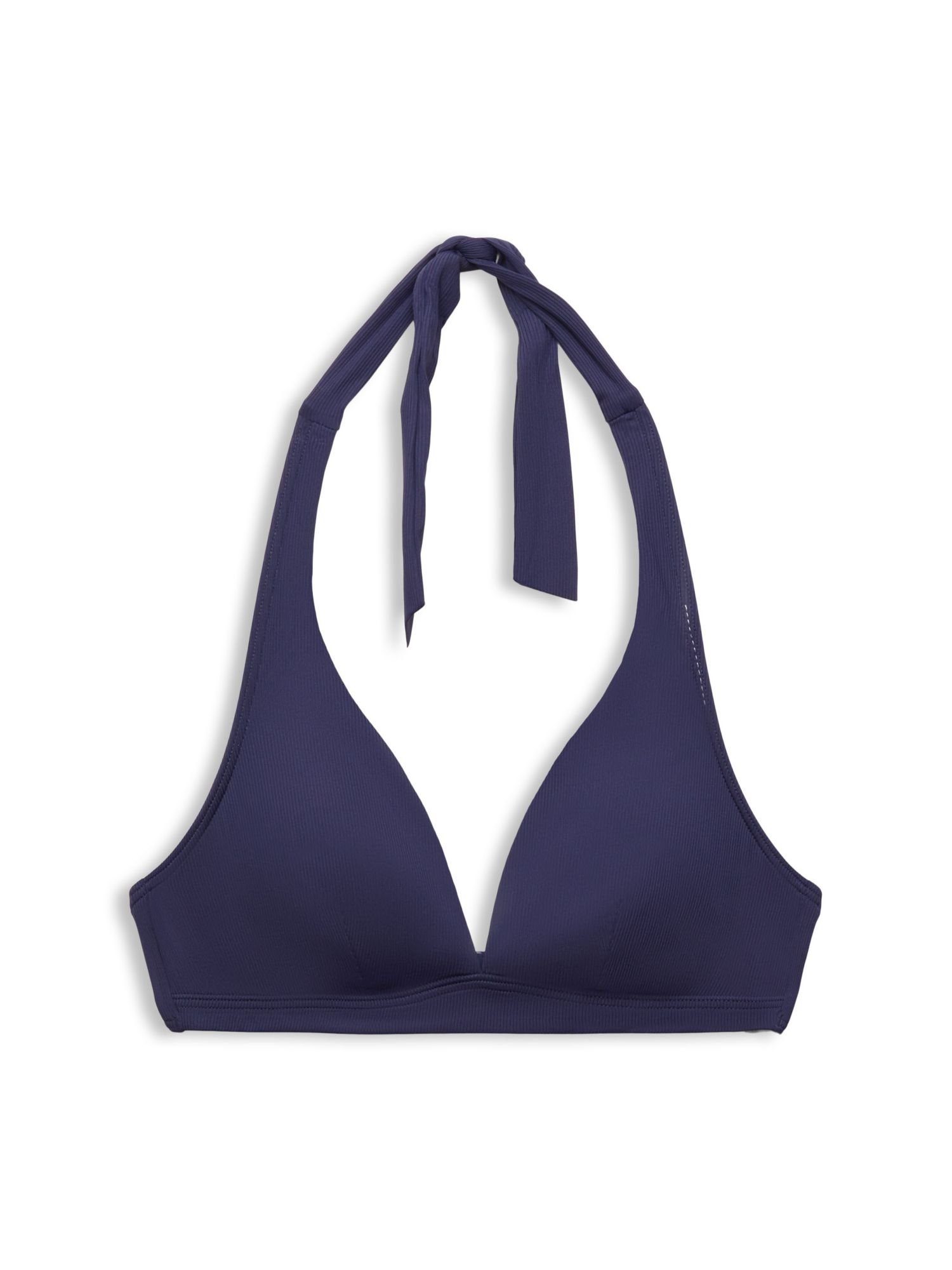 Esprit Triangel-Bikini-Top Wattiertes Neckholder-Bikinitop