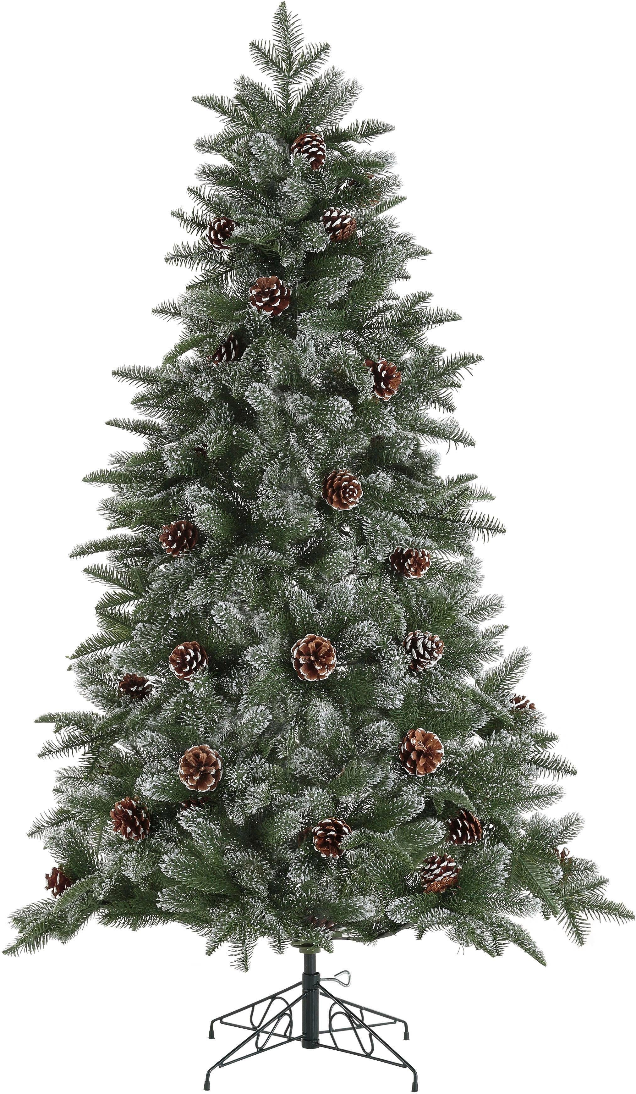 Stern bild: 100 Cm Kunstlicher Weihnachtsbaum Mit Beleuchtung Und Schmuck