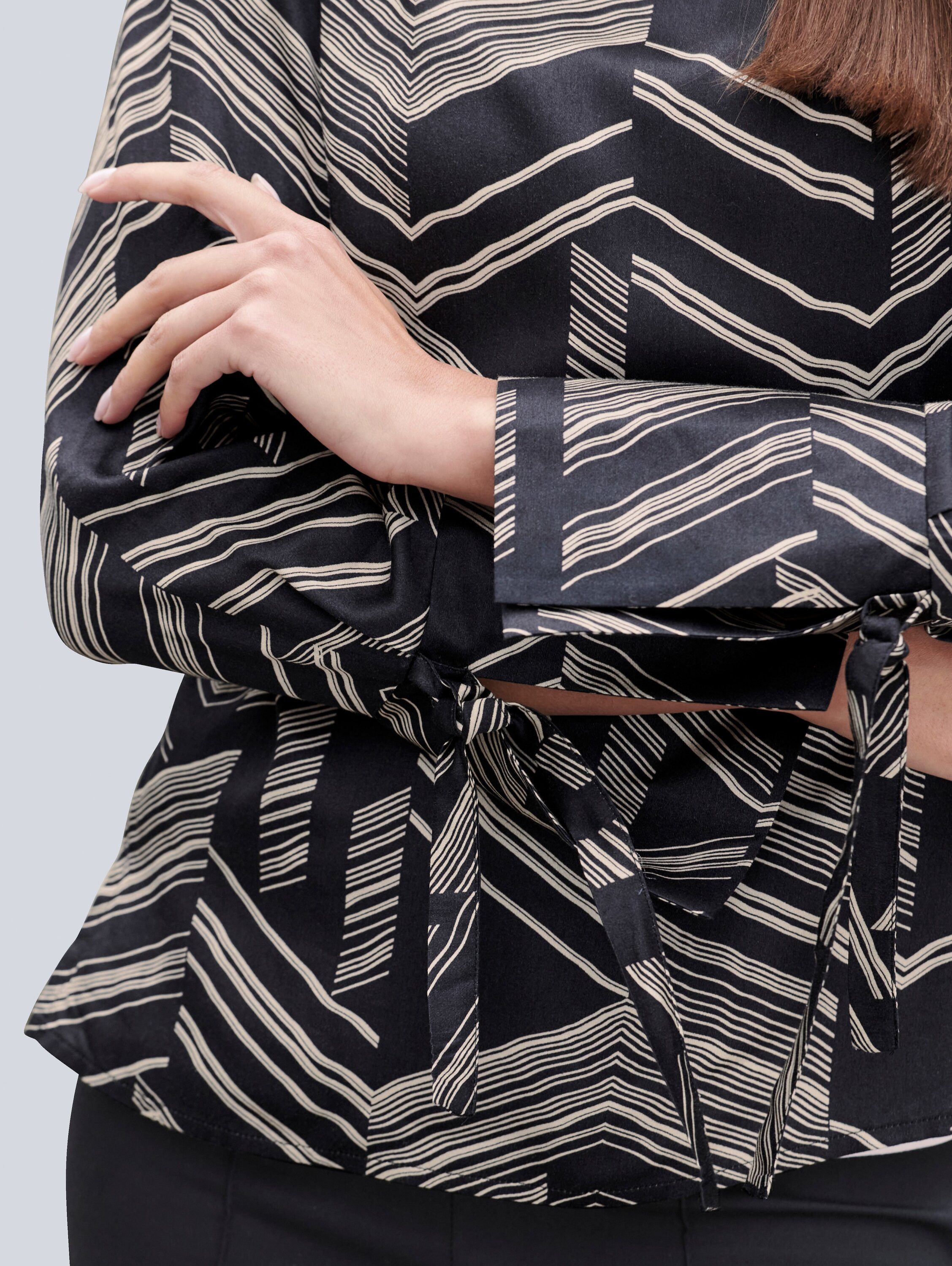 Alba Moda Tunika Tunika mit grafischem Druck