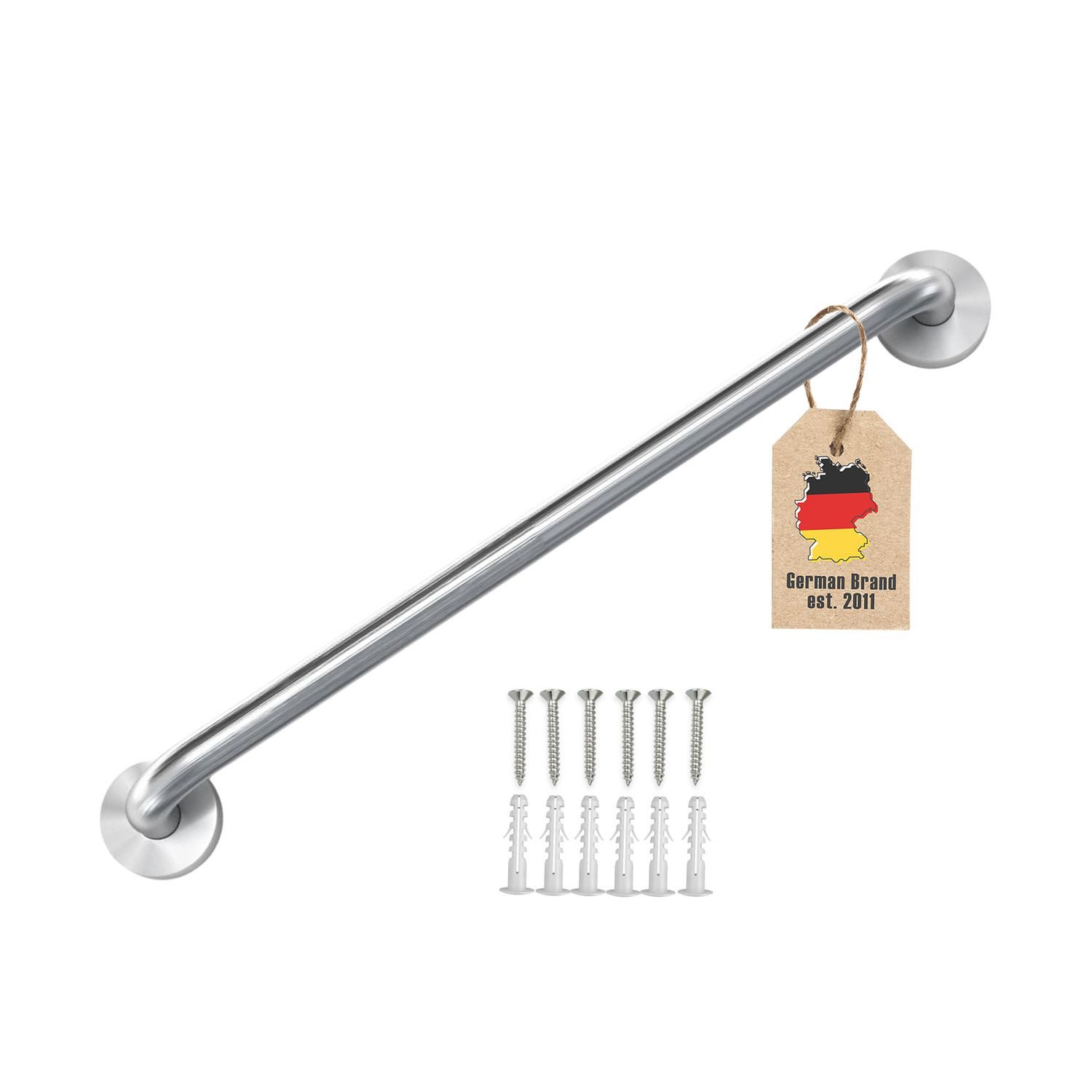 Intirilife Handtuchhalter, Gebürsteter Edelstahl Handtuchhalter günstig online kaufen